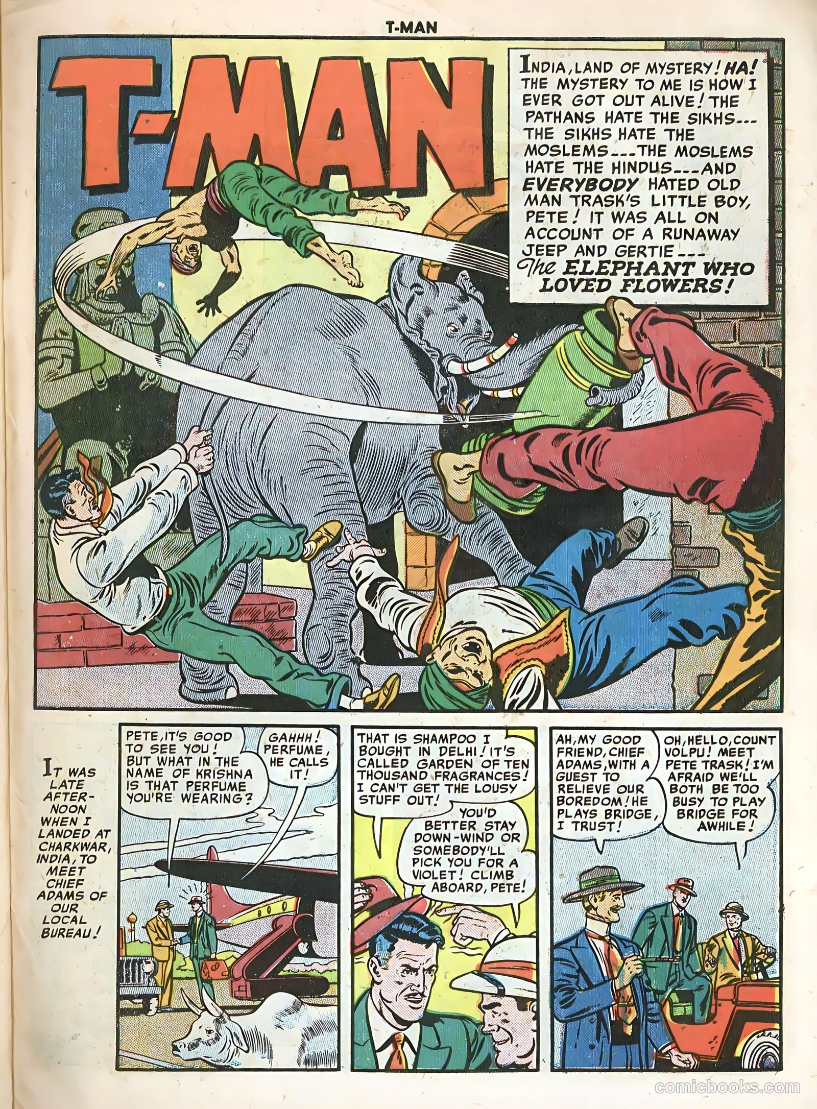 T-Man #36 (1956) — page 27 of 36
