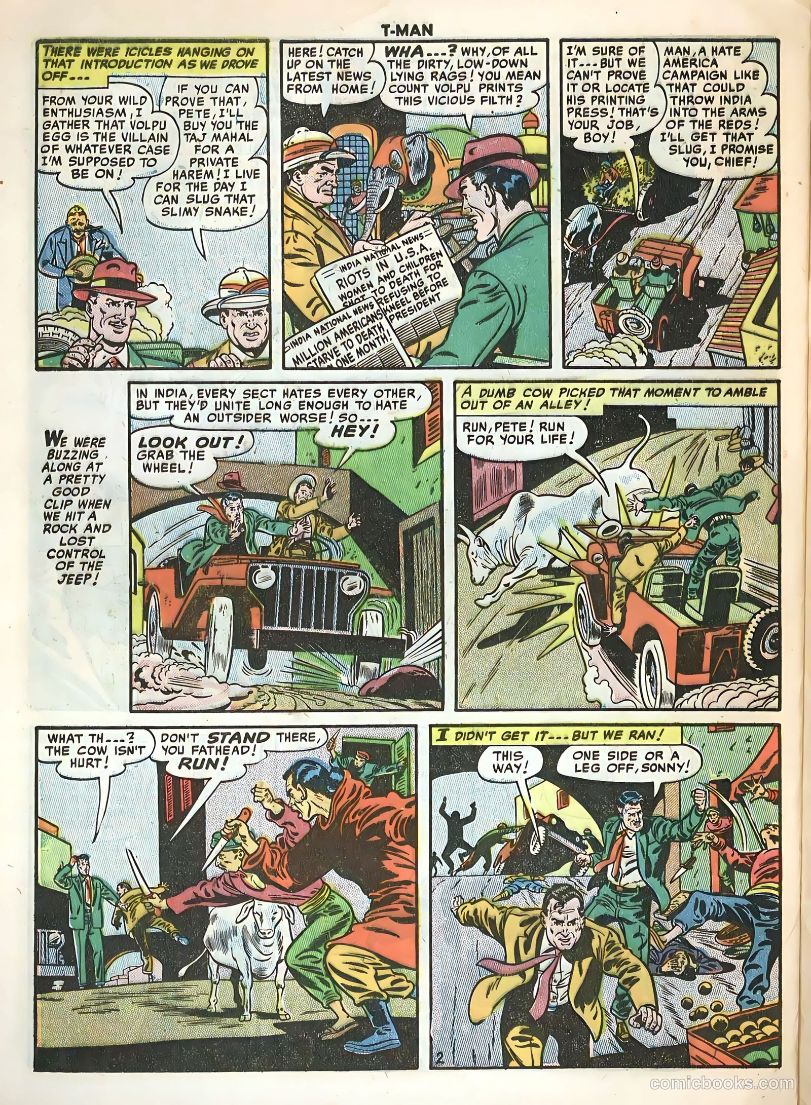 T-Man #36 (1956) — page 28 of 36
