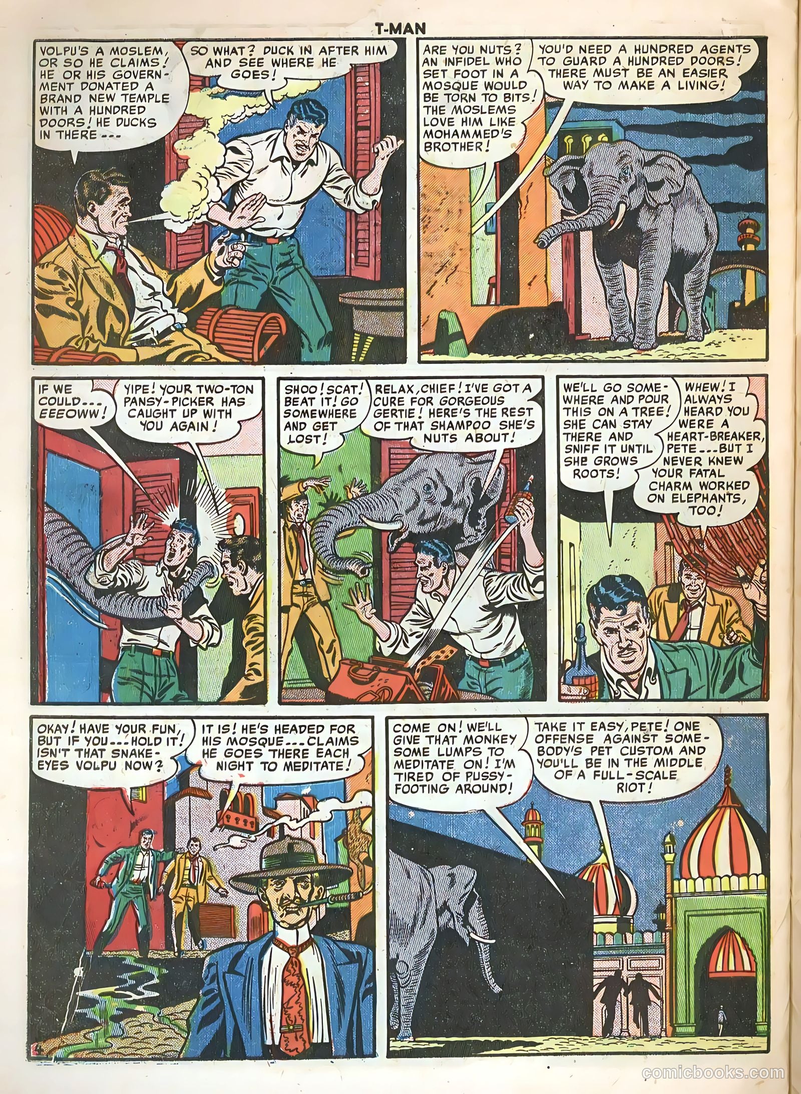 T-Man #36 (1956) — page 30 of 36