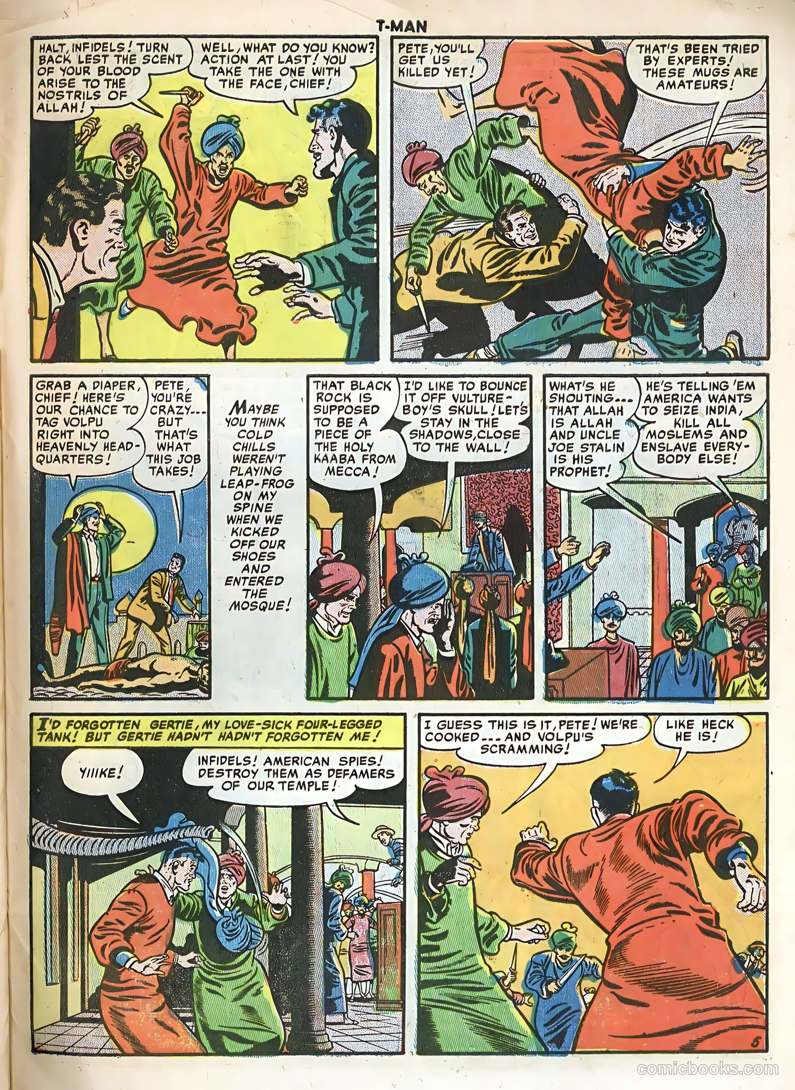 T-Man #36 (1956) — page 31 of 36