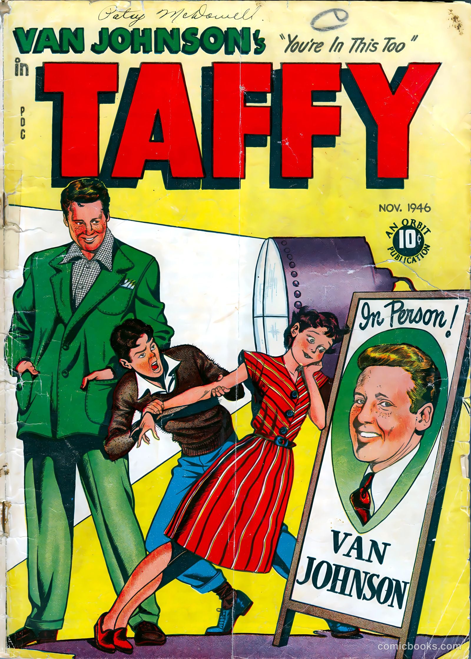 Taffy Comics #5 cover