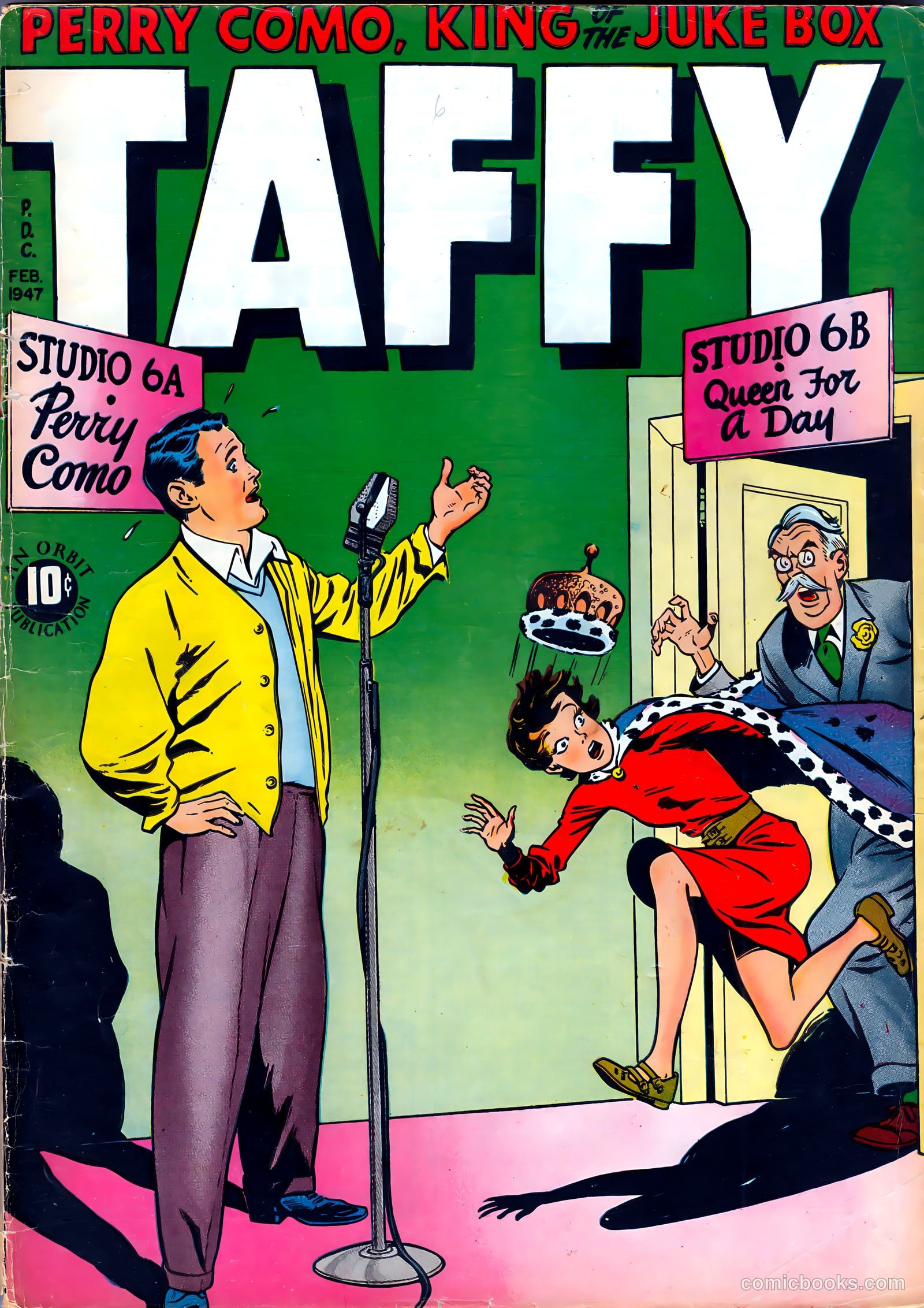 Taffy Comics #6 cover