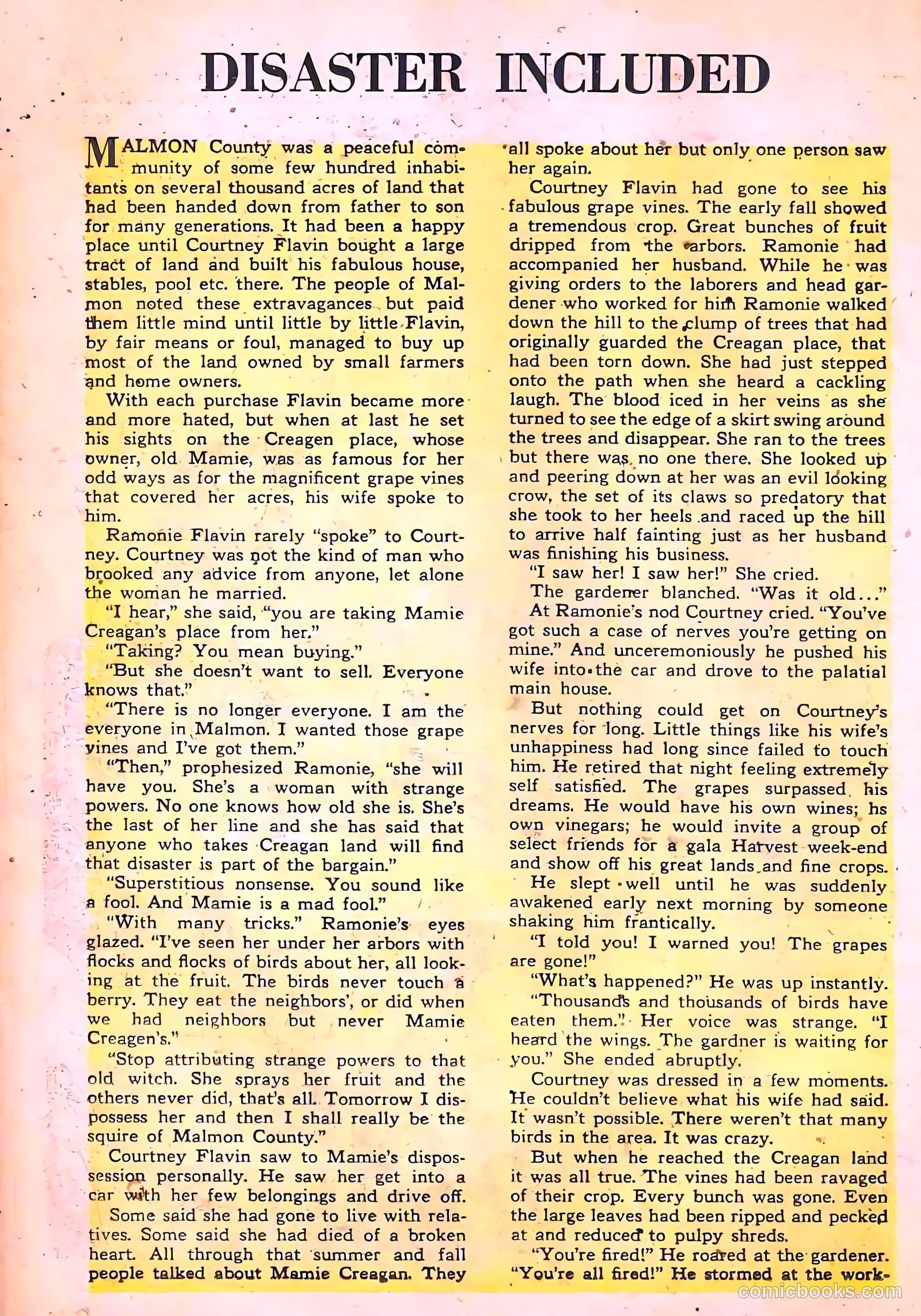 Tales of Horror #13 (1954) — page 16