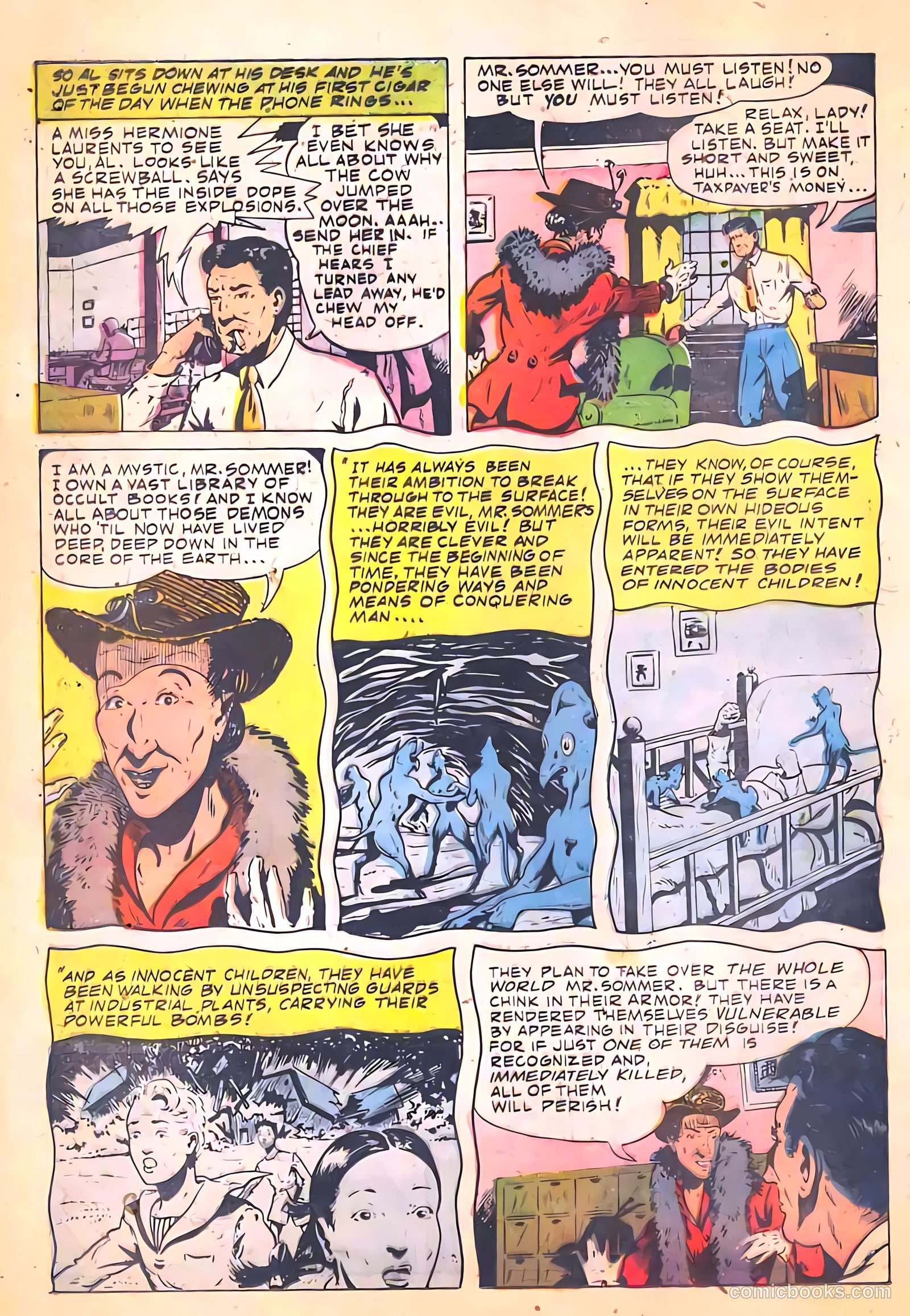 Tales of Horror #13 (1954) — page 22