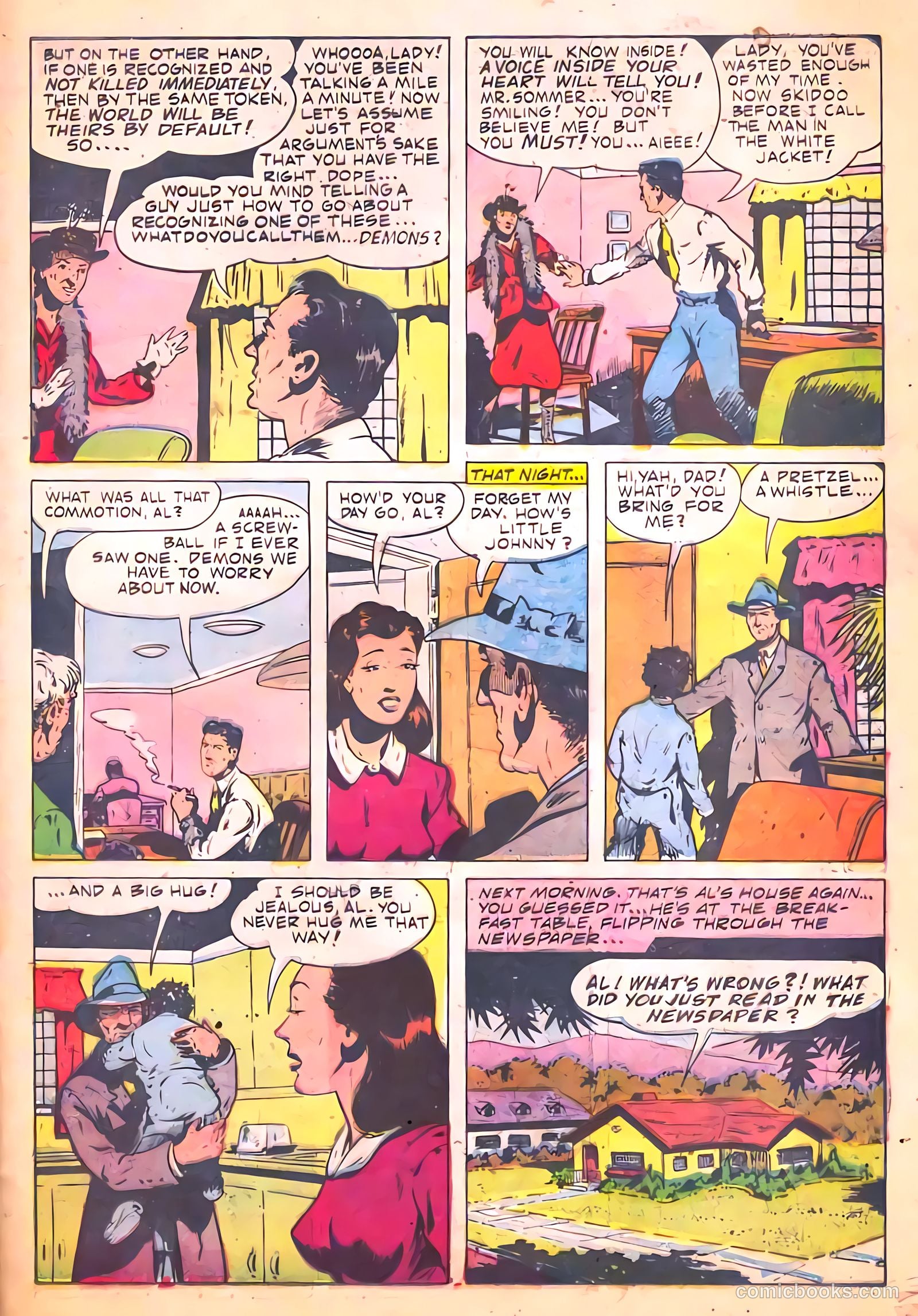 Tales of Horror #13 (1954) — page 23
