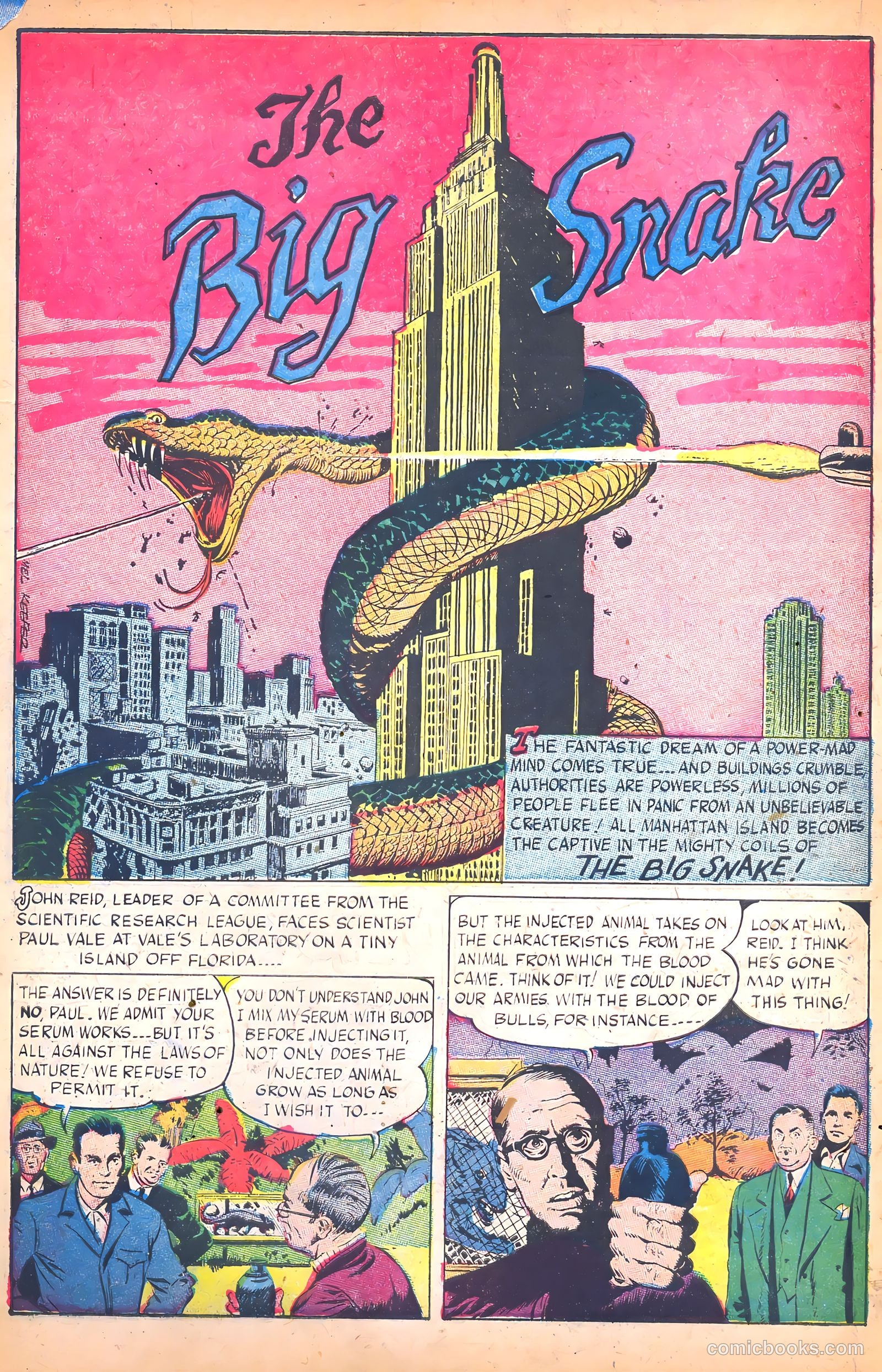 Tales of Horror #3 (1952) — page 3