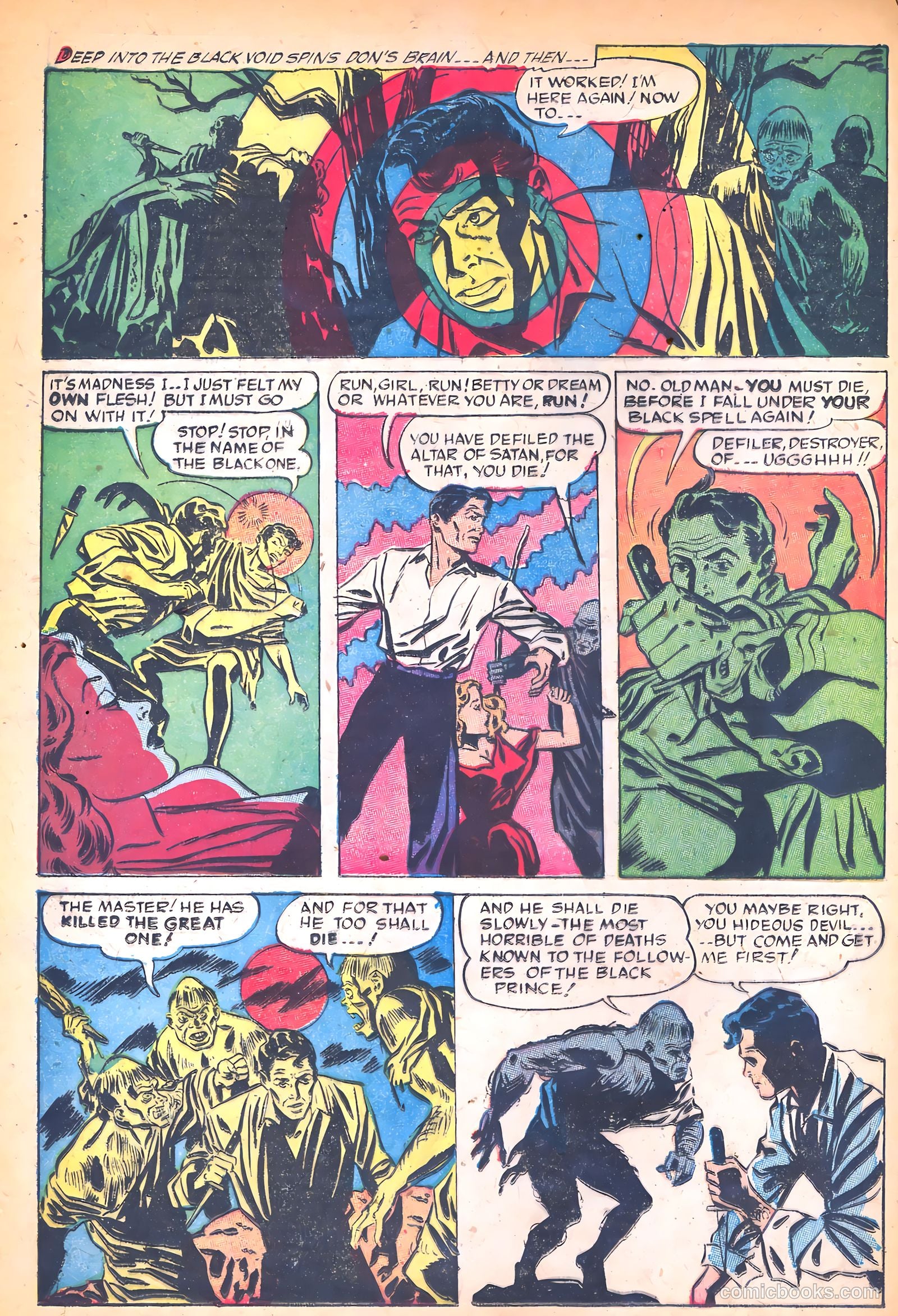 Tales of Horror #3 (1952) — page 16