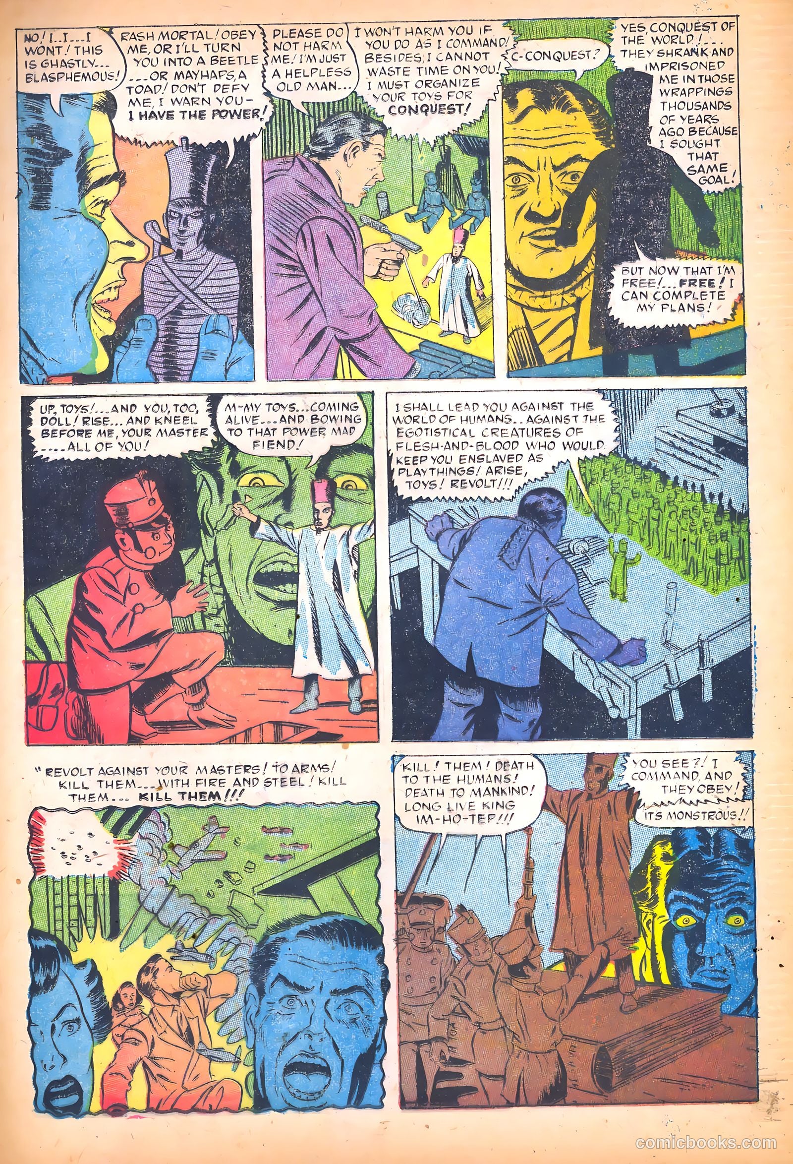 Tales of Horror #3 (1952) — page 21
