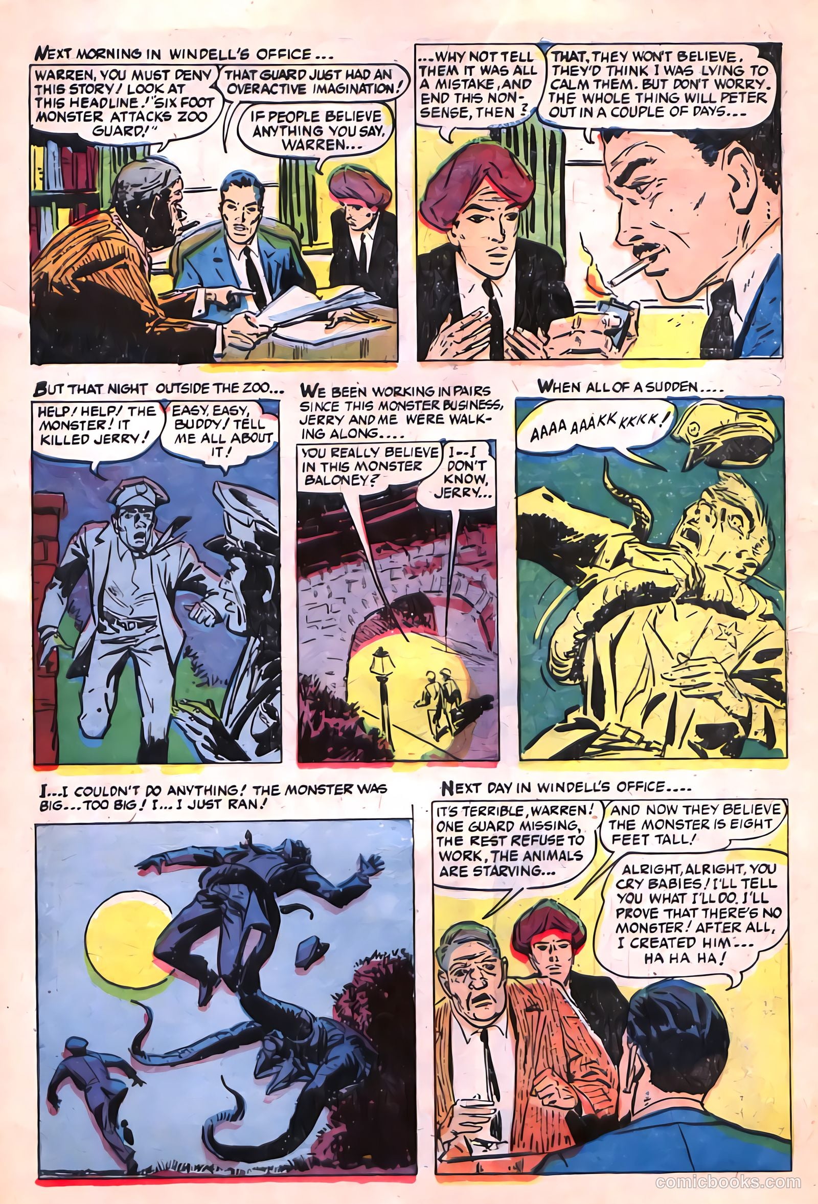 Tales of Horror #4 (1953) — page 20