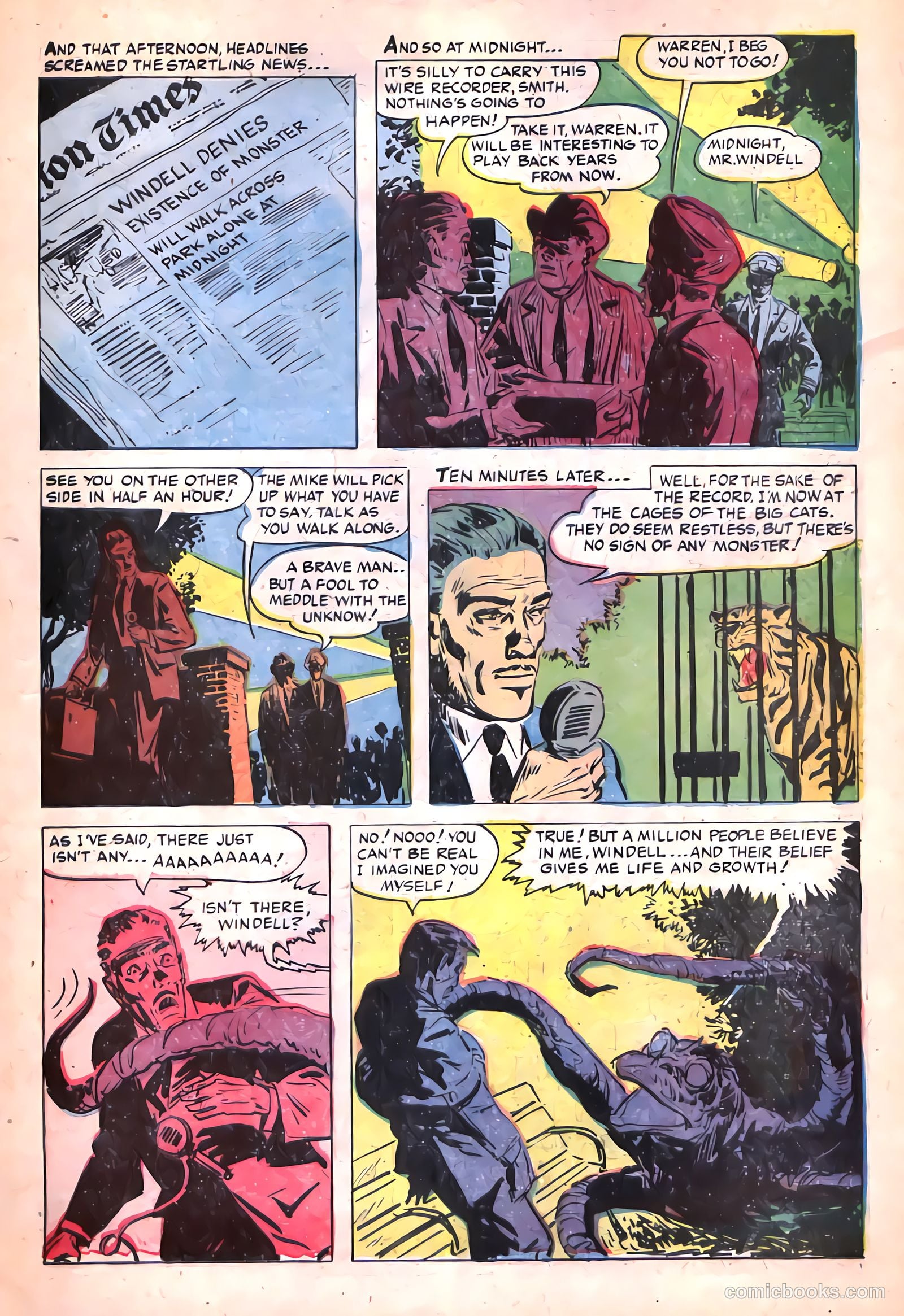 Tales of Horror #4 (1953) — page 21