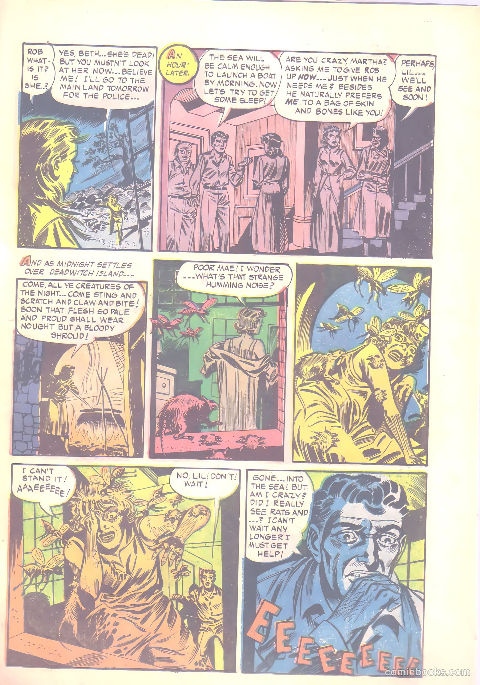 Tales of Horror #5 (1953) — page 21