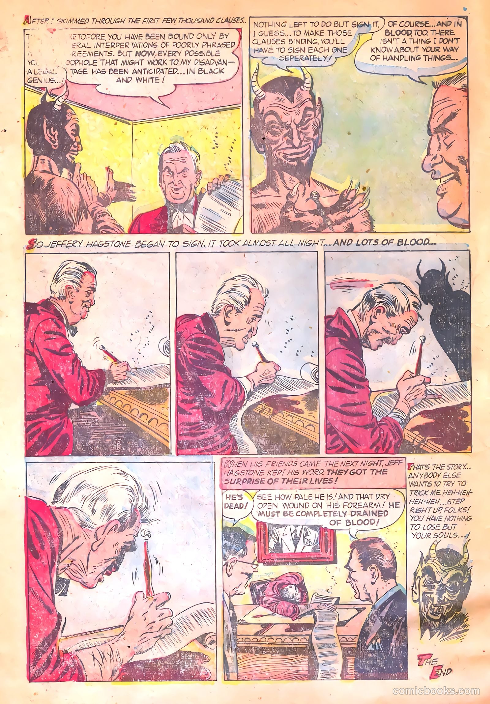 Tales of Horror #7 (1953) — page 8