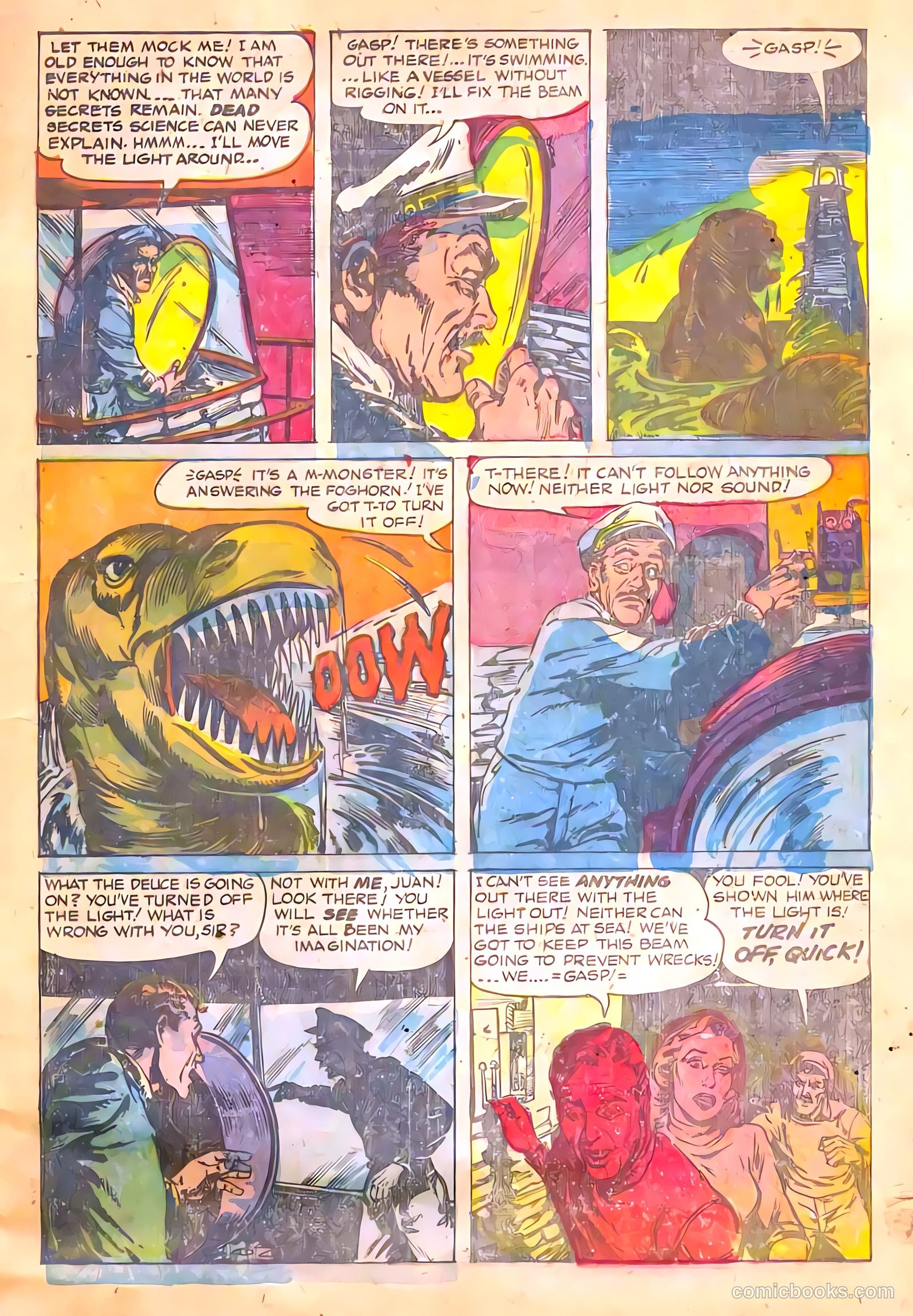 Tales of Horror #7 (1953) — page 21