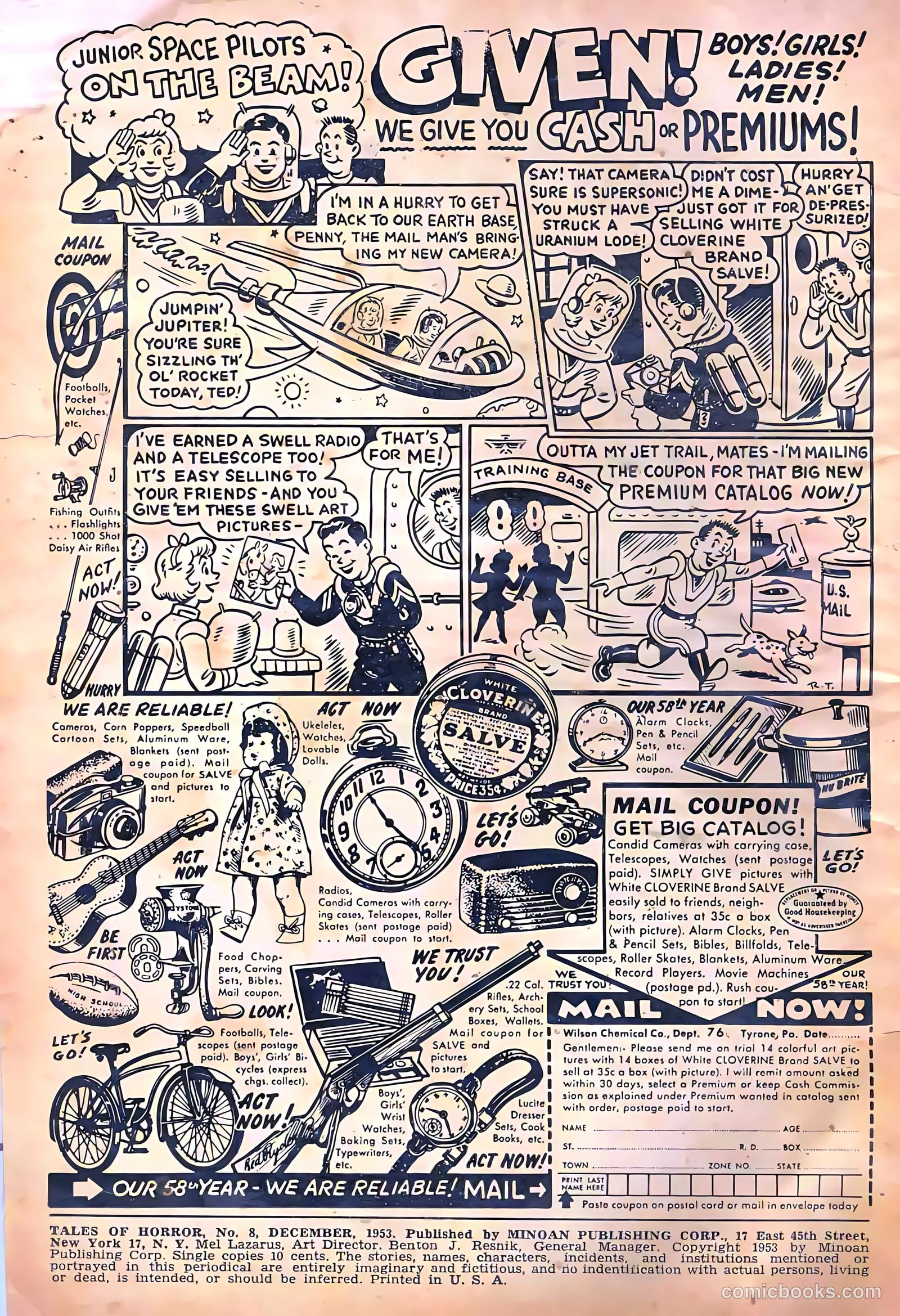 Tales of Horror #8 (1953) — page 2