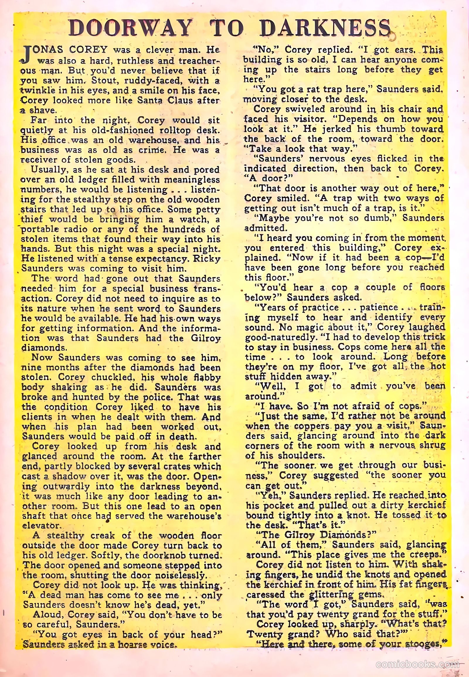 Tales of Horror #8 (1953) — page 23