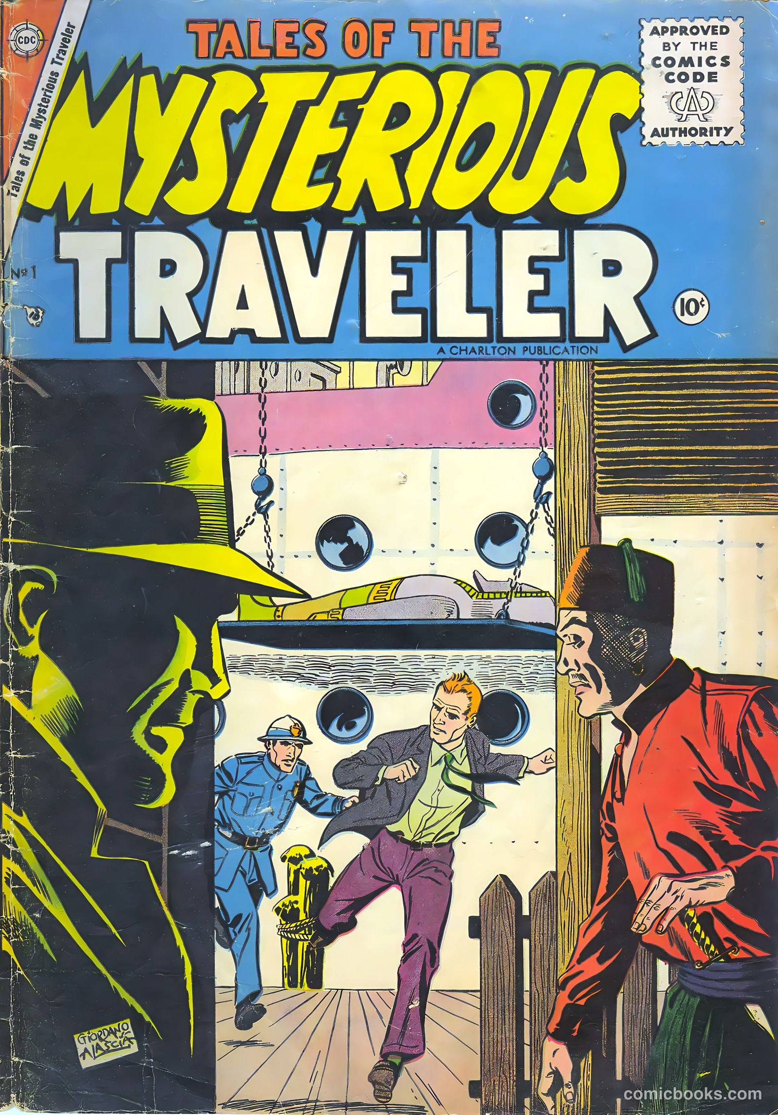 Tales of the Mysterious Traveler #1 (1956) — page 1 of 36