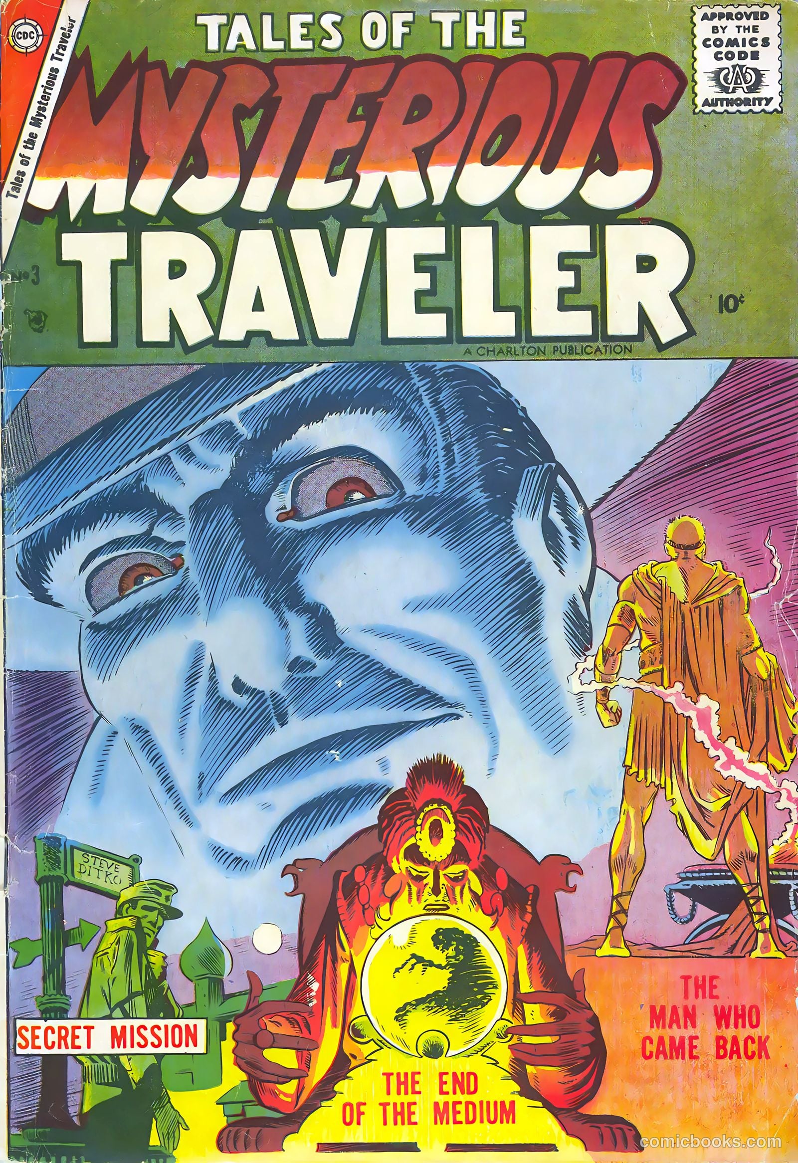 Tales of the Mysterious Traveler #3 (1957) — page 1 of 36