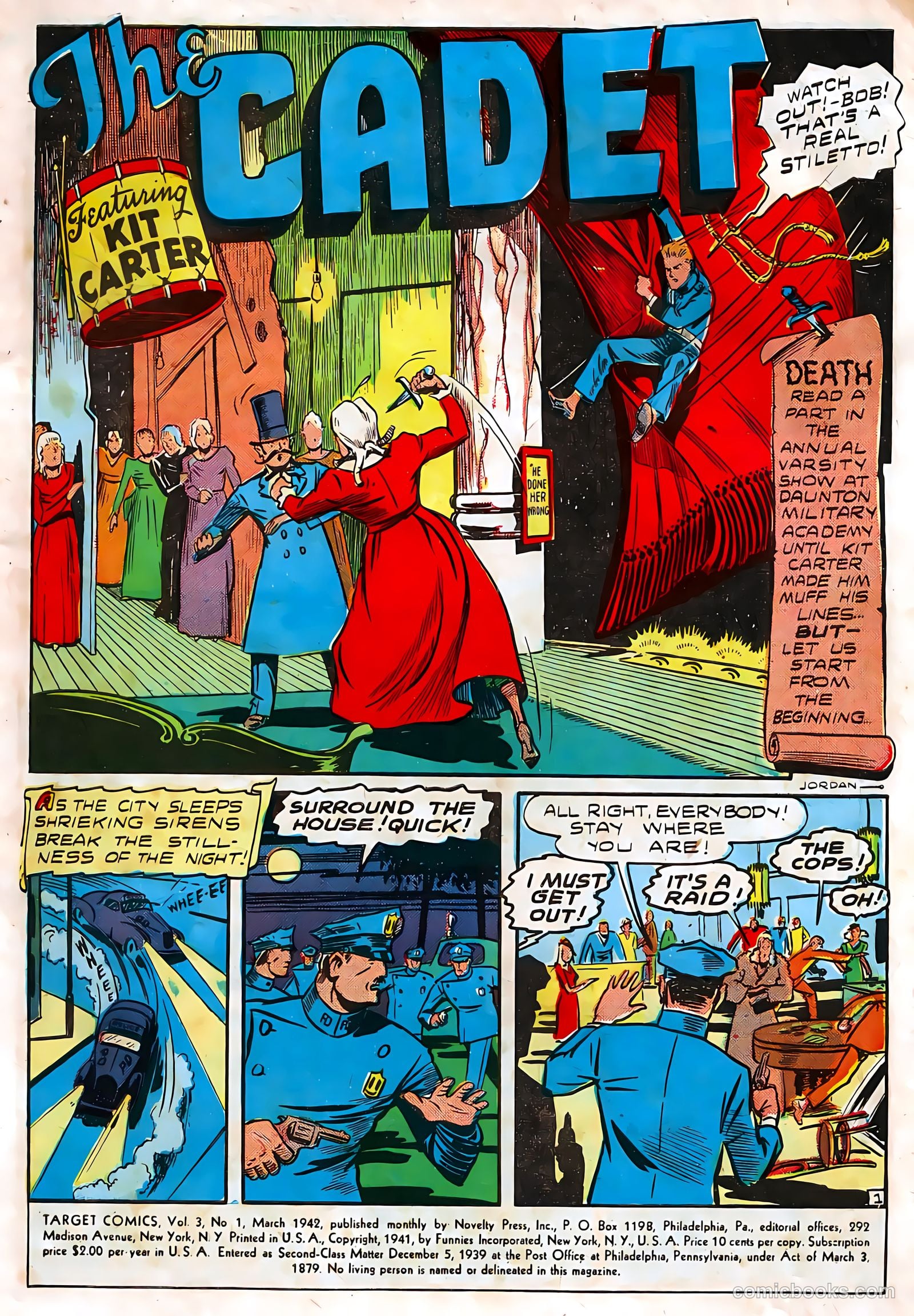 Target Comics #1 (1942) — page 3 of 69