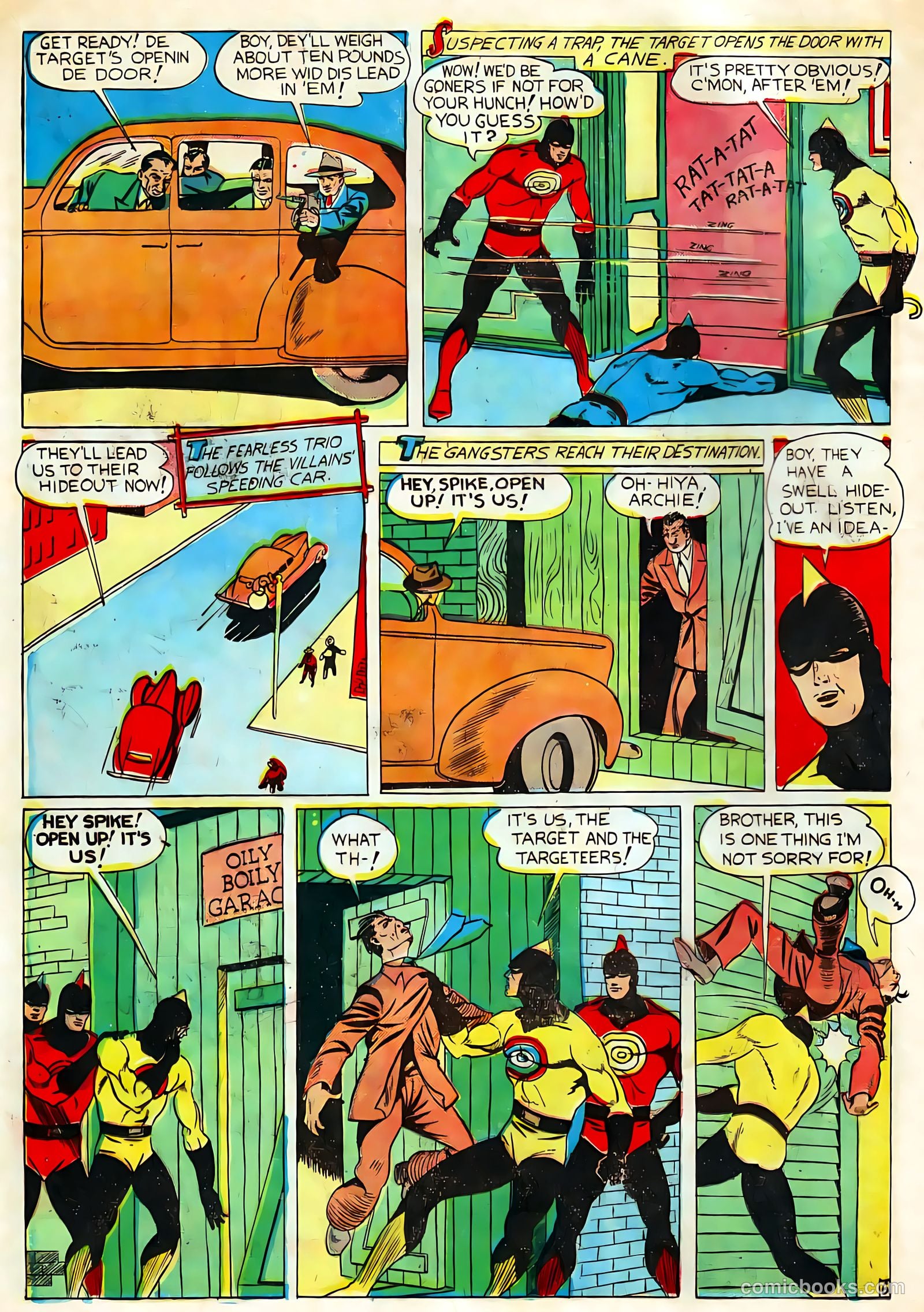 Target Comics #1 (1942) — page 20 of 69