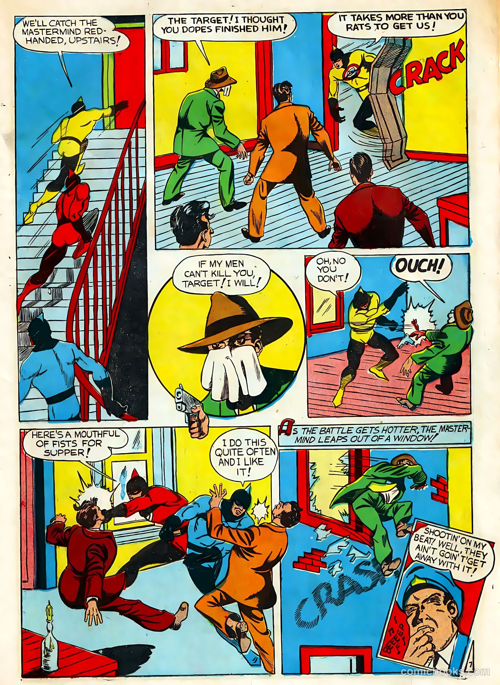 Target Comics #1 (1942) — page 21 of 69