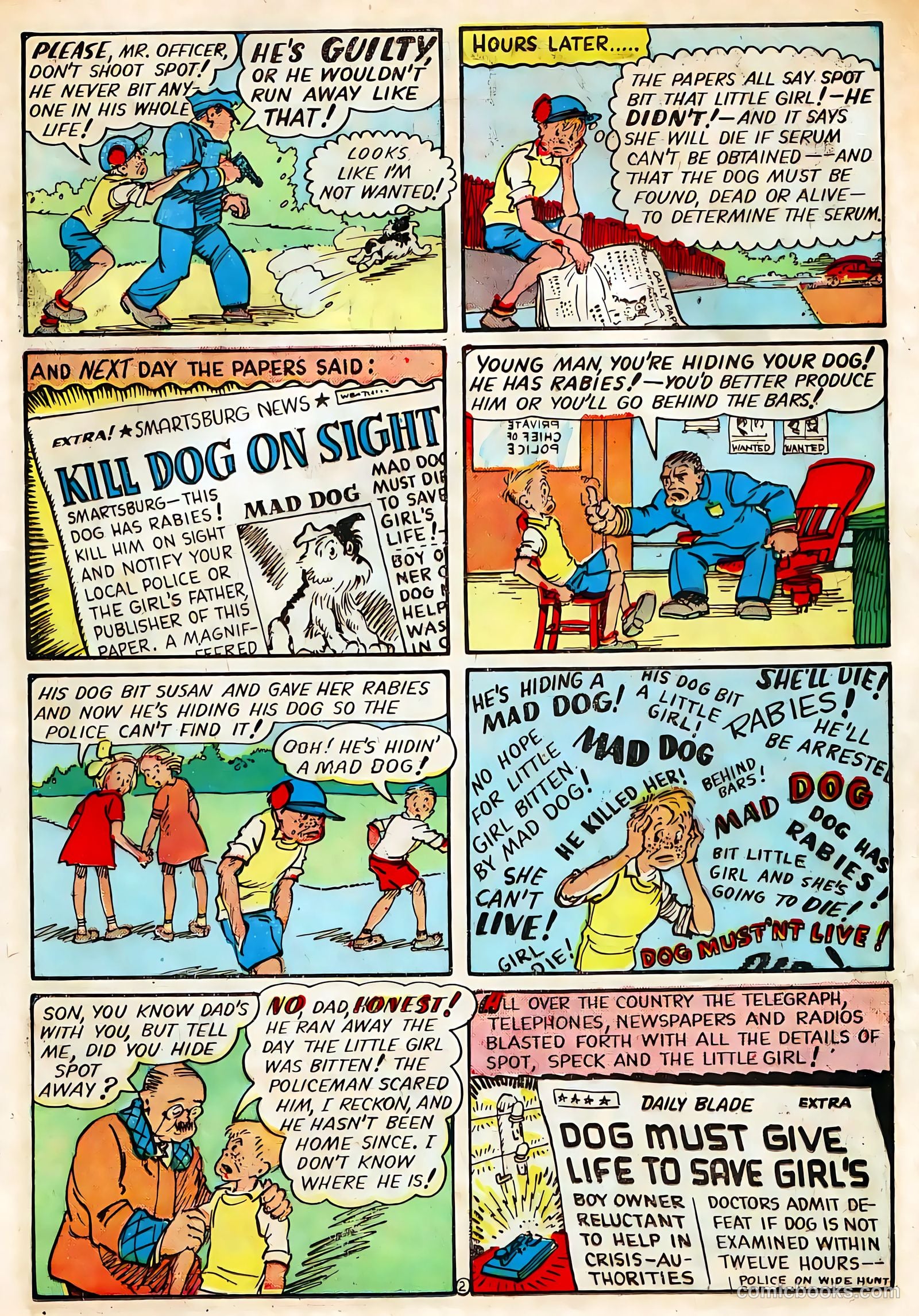 Target Comics #1 (1942) — page 25 of 69