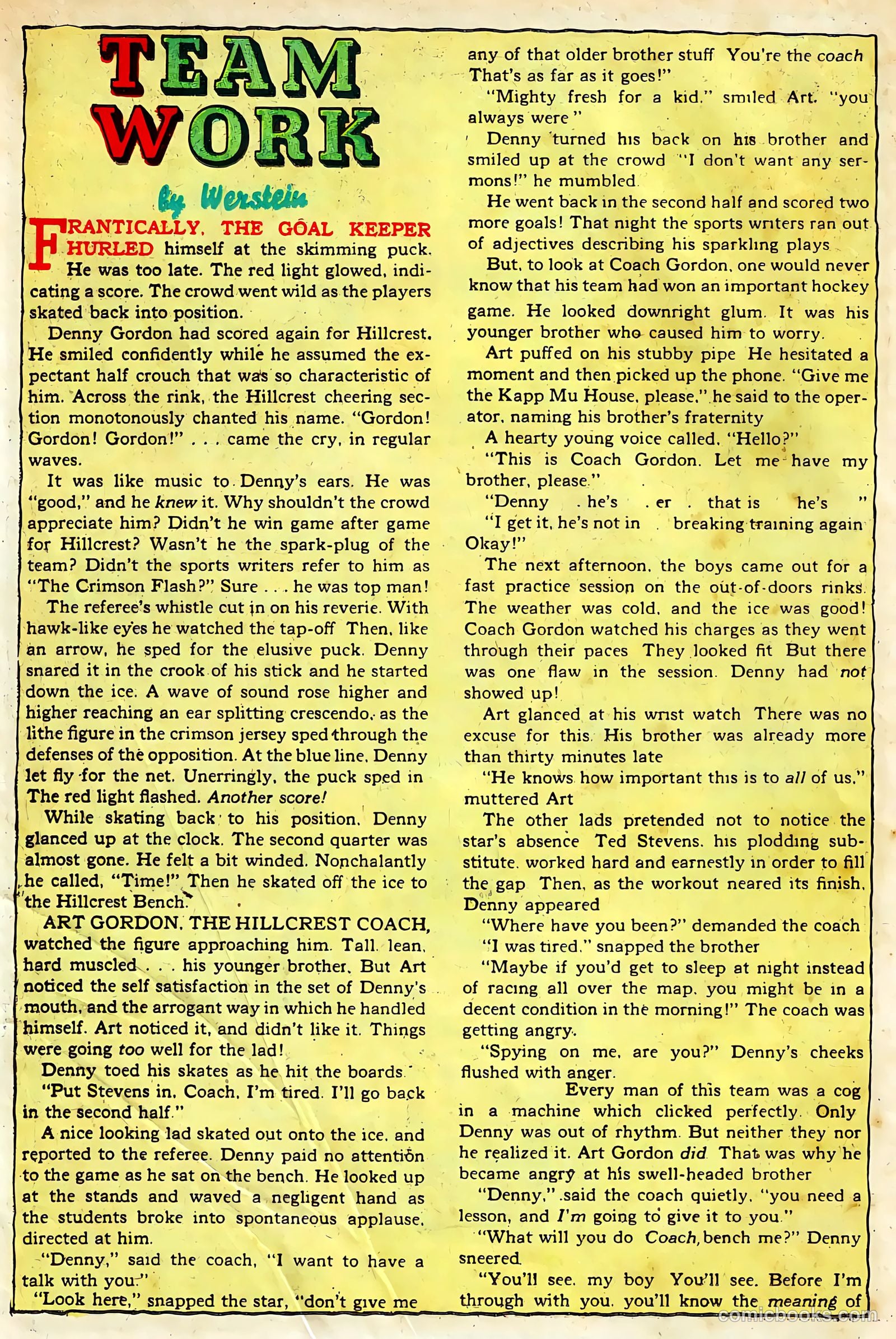Target Comics #1 (1942) — page 34 of 69