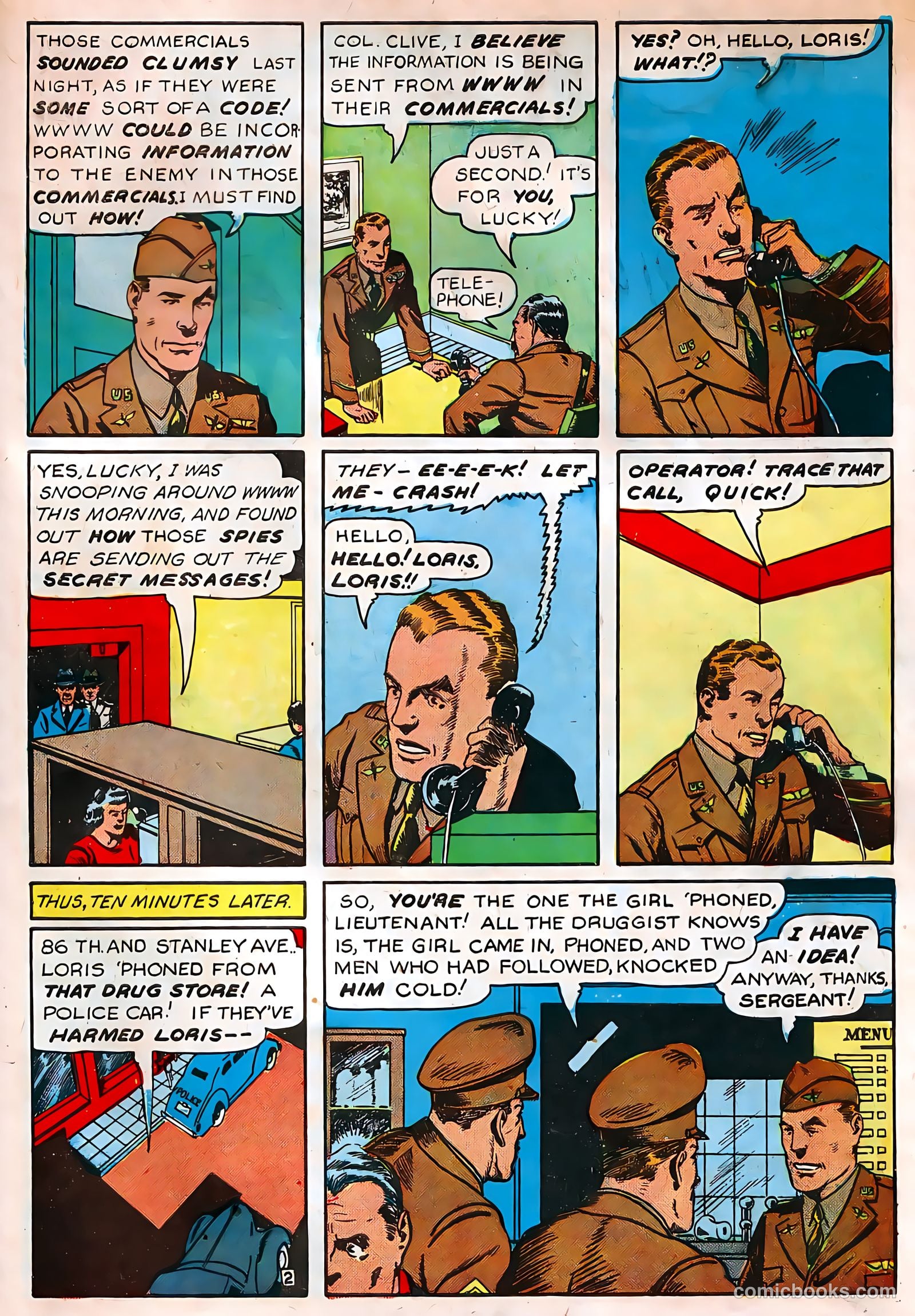 Target Comics #1 (1942) — page 51 of 69