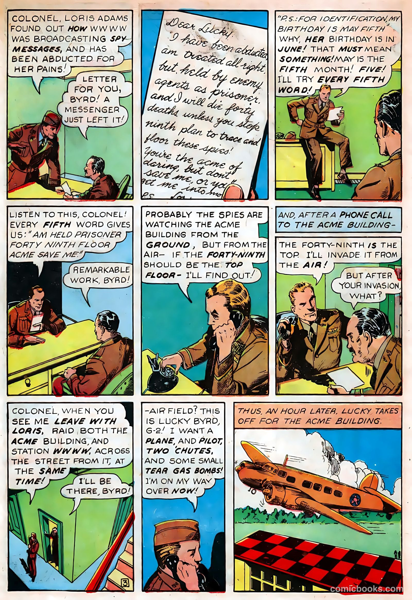 Target Comics #1 (1942) — page 52 of 69