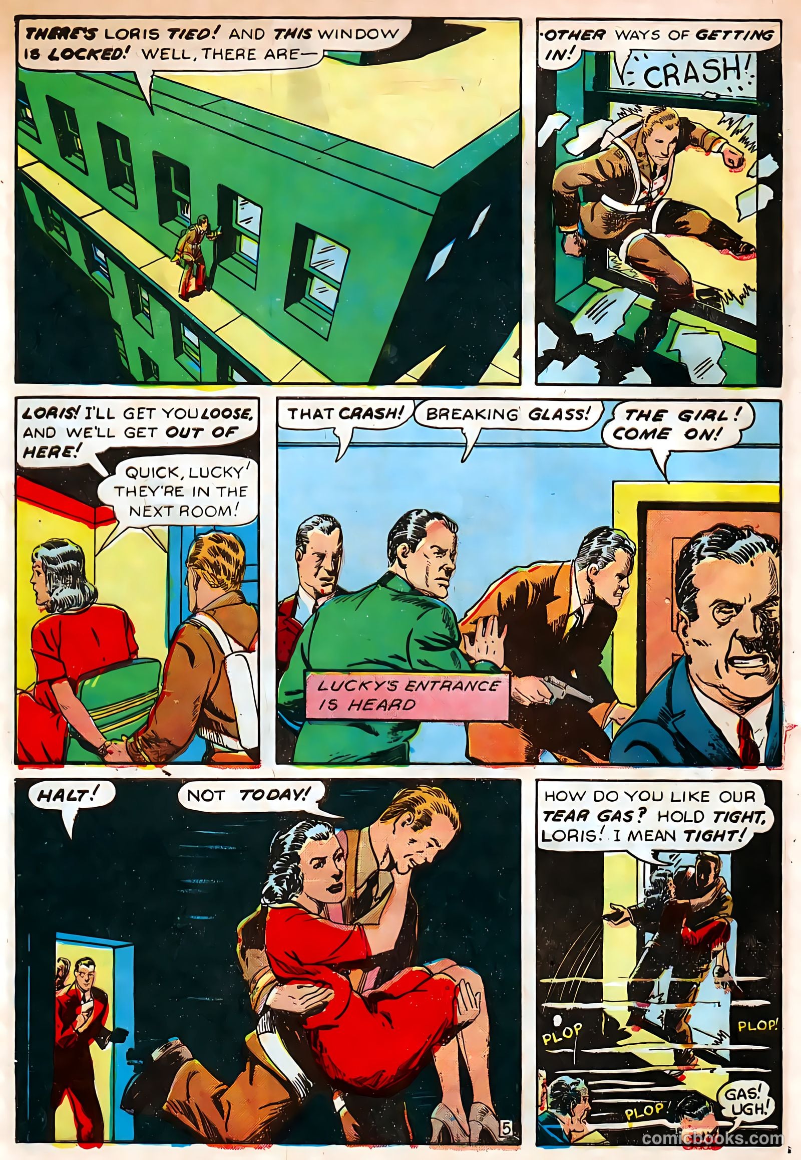 Target Comics #1 (1942) — page 54 of 69