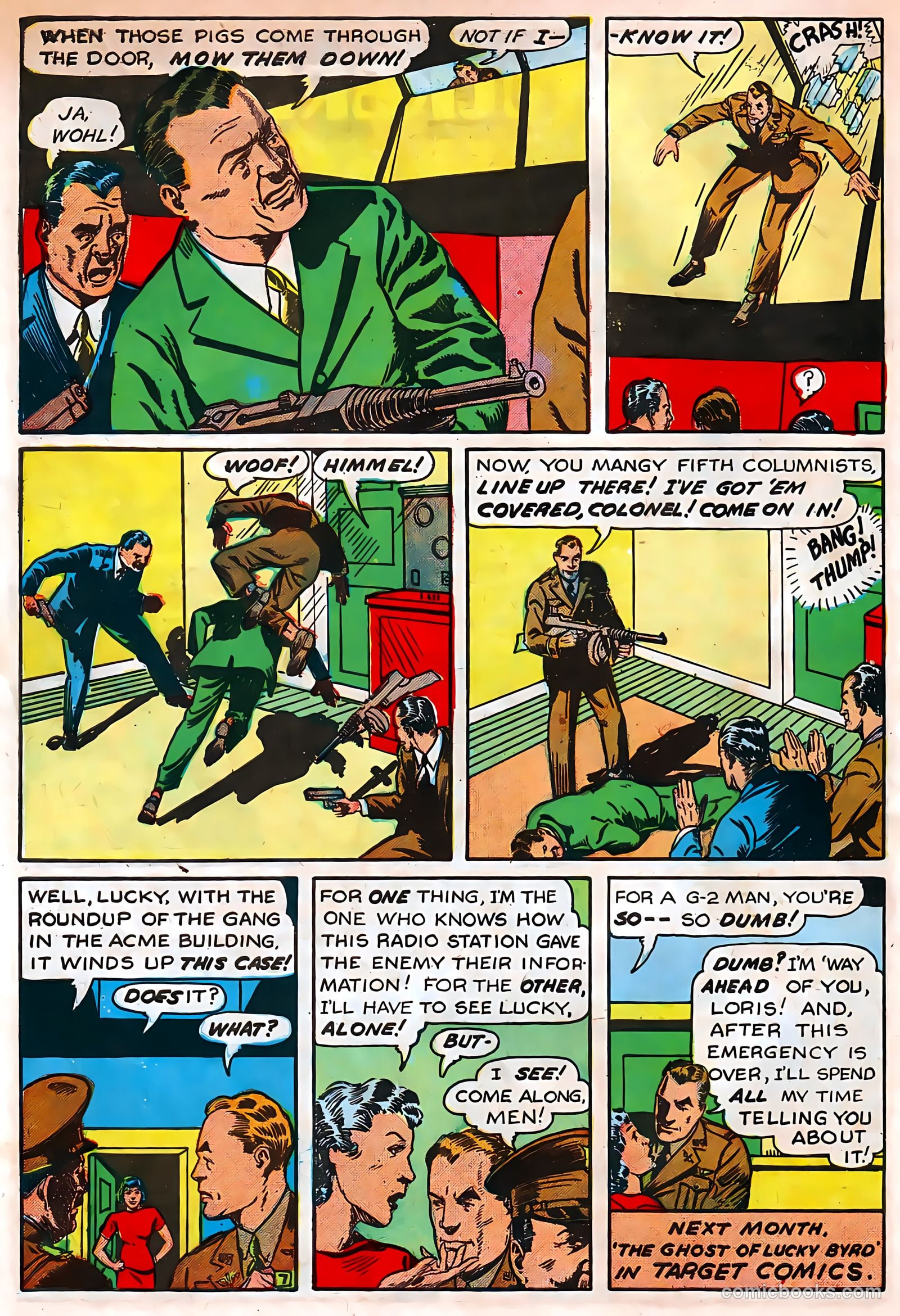 Target Comics #1 (1942) — page 56 of 69
