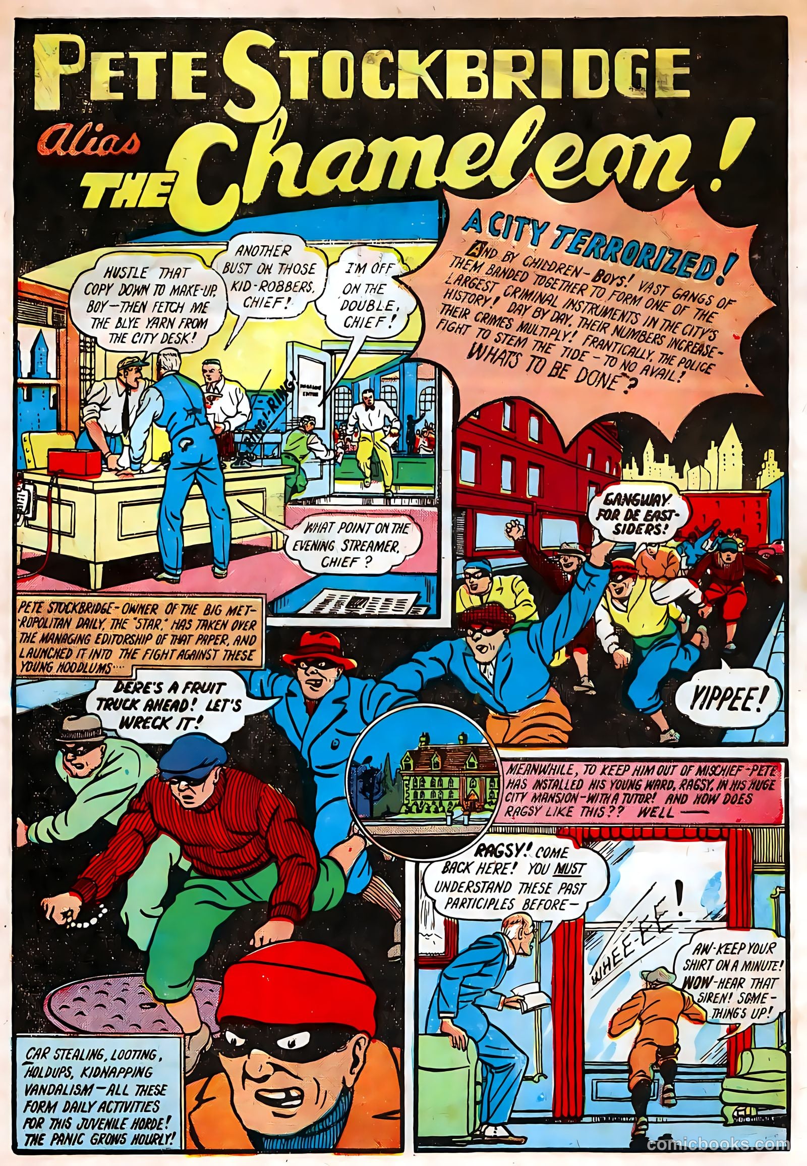 Target Comics #1 (1942) — page 57 of 69