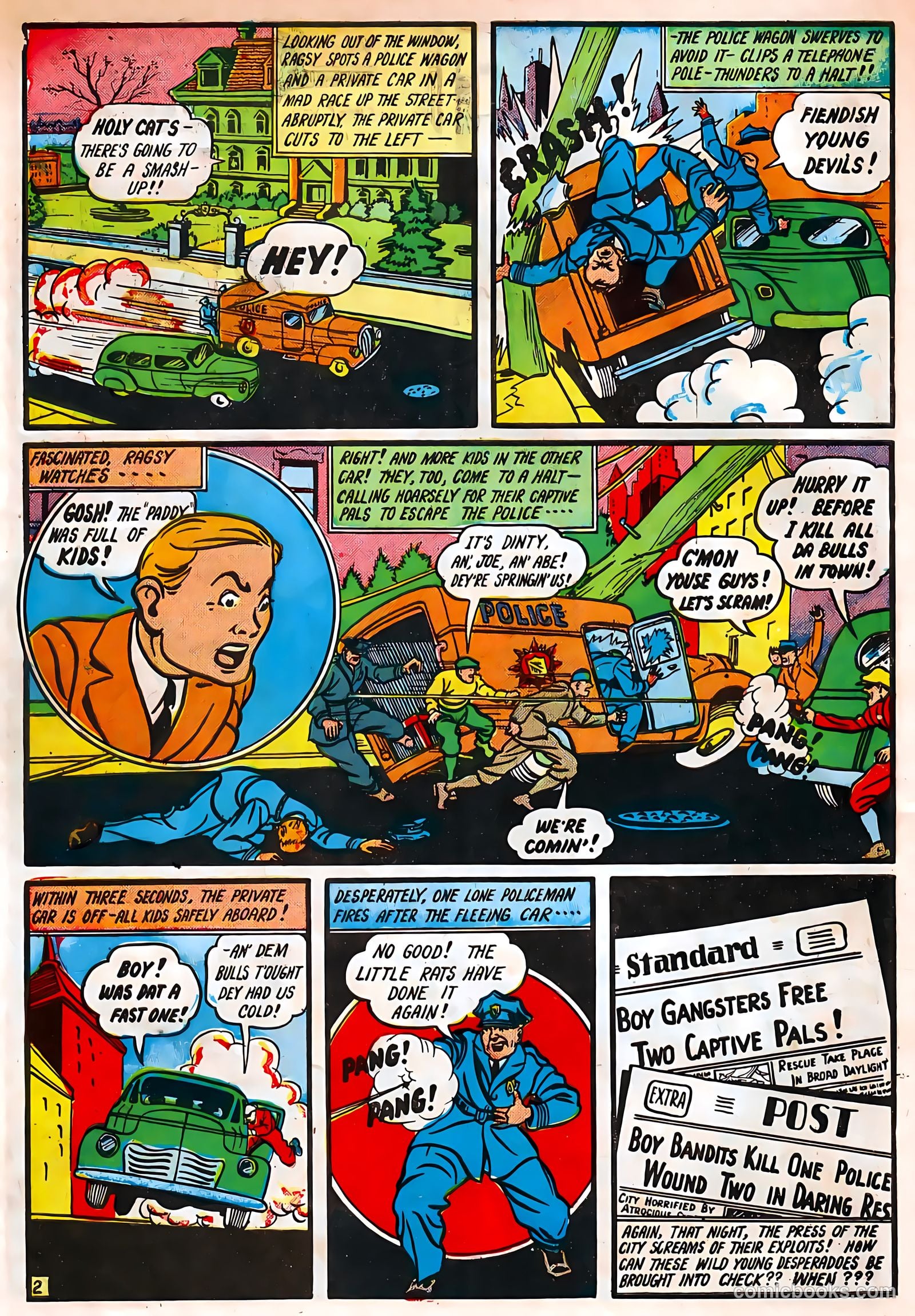 Target Comics #1 (1942) — page 58 of 69