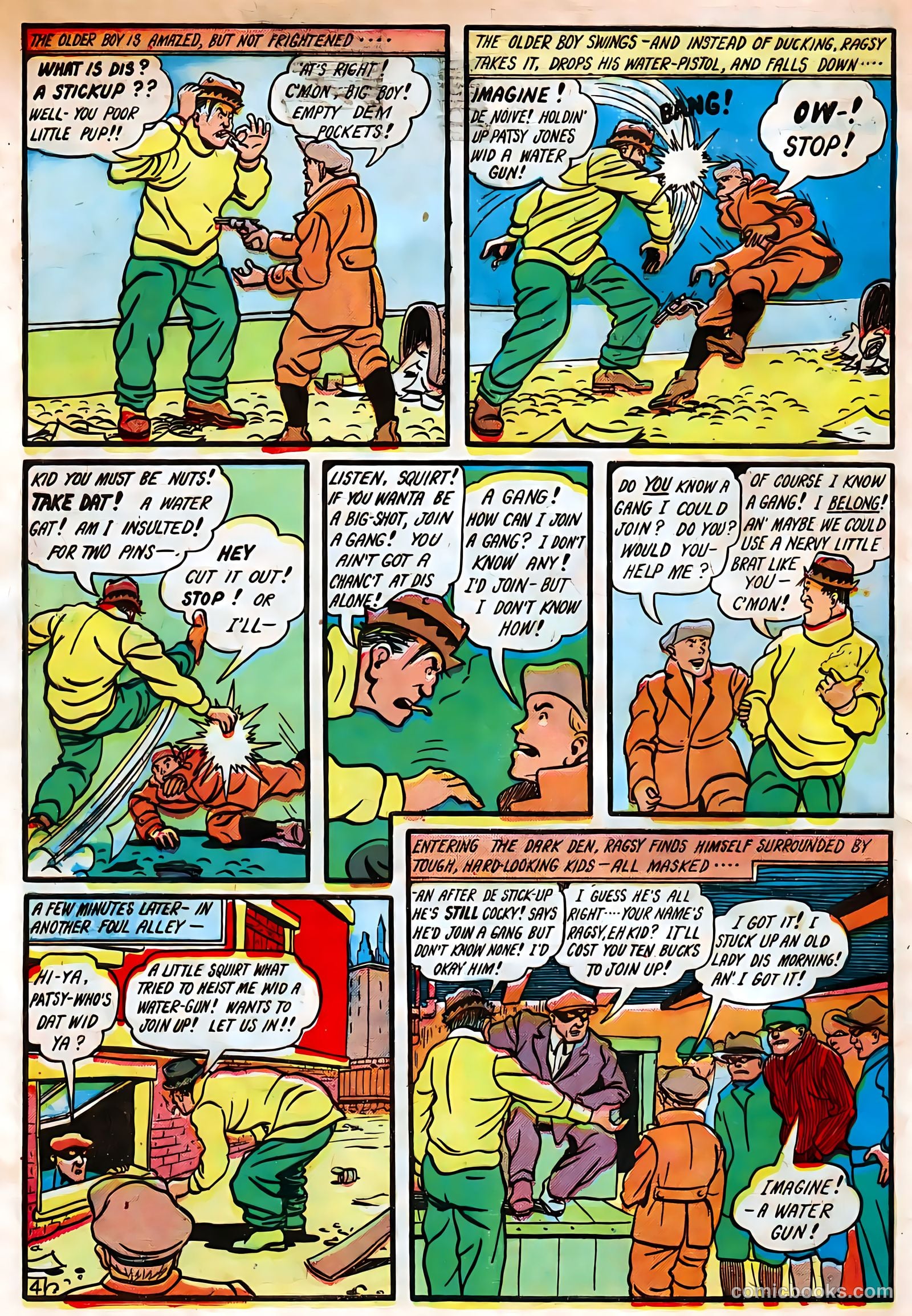 Target Comics #1 (1942) — page 60 of 69
