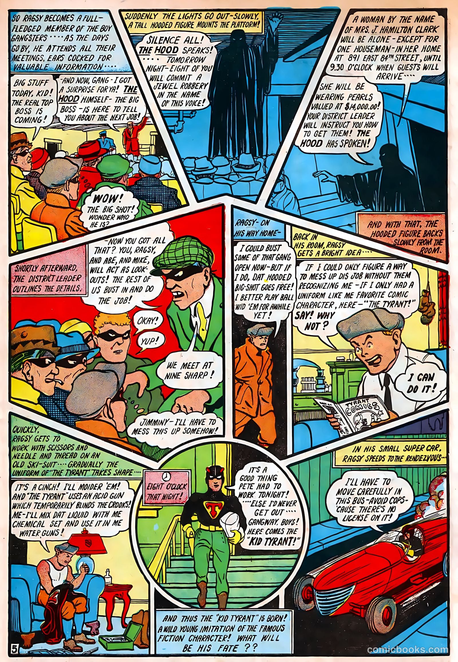 Target Comics #1 (1942) — page 61 of 69