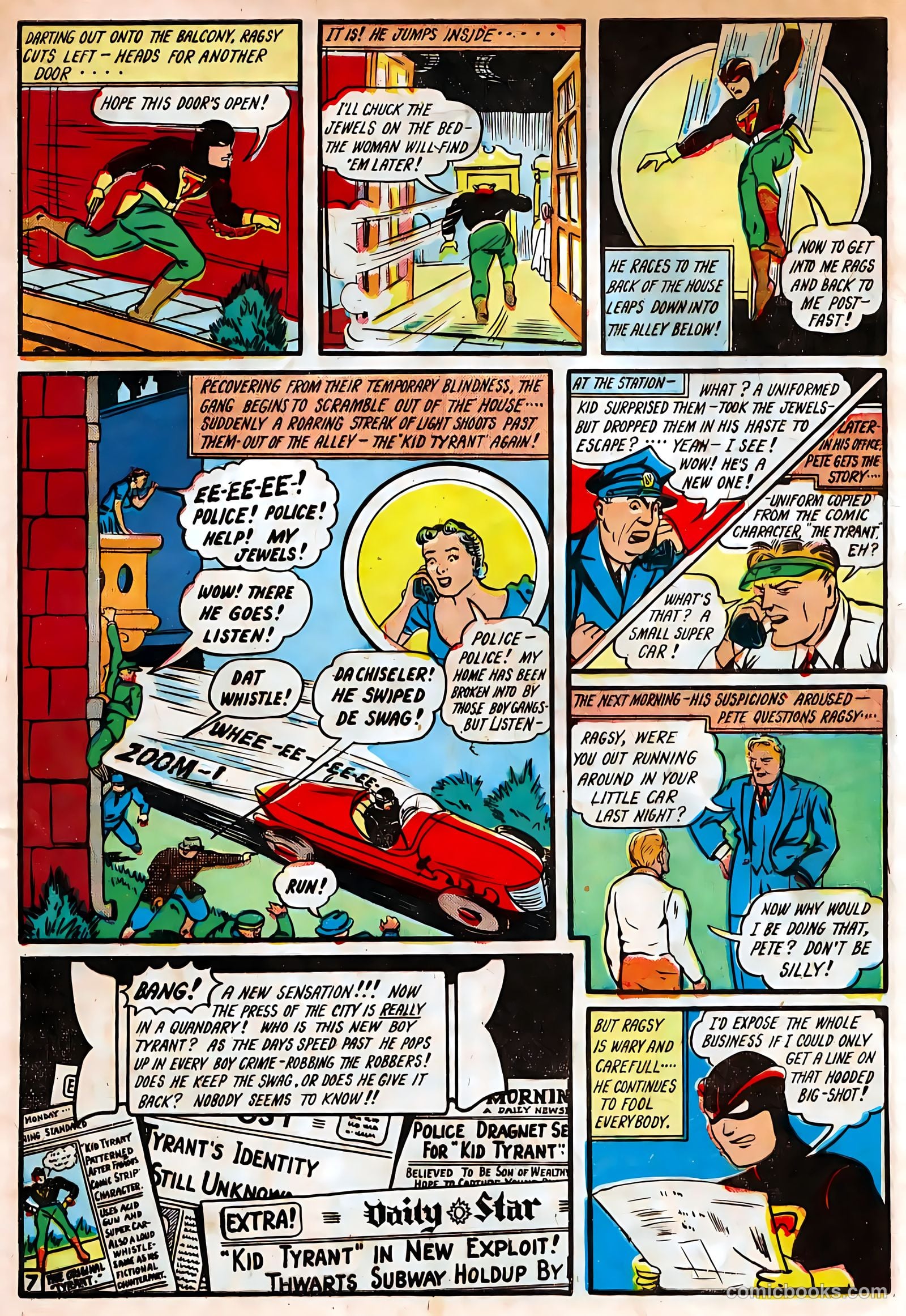 Target Comics #1 (1942) — page 63 of 69