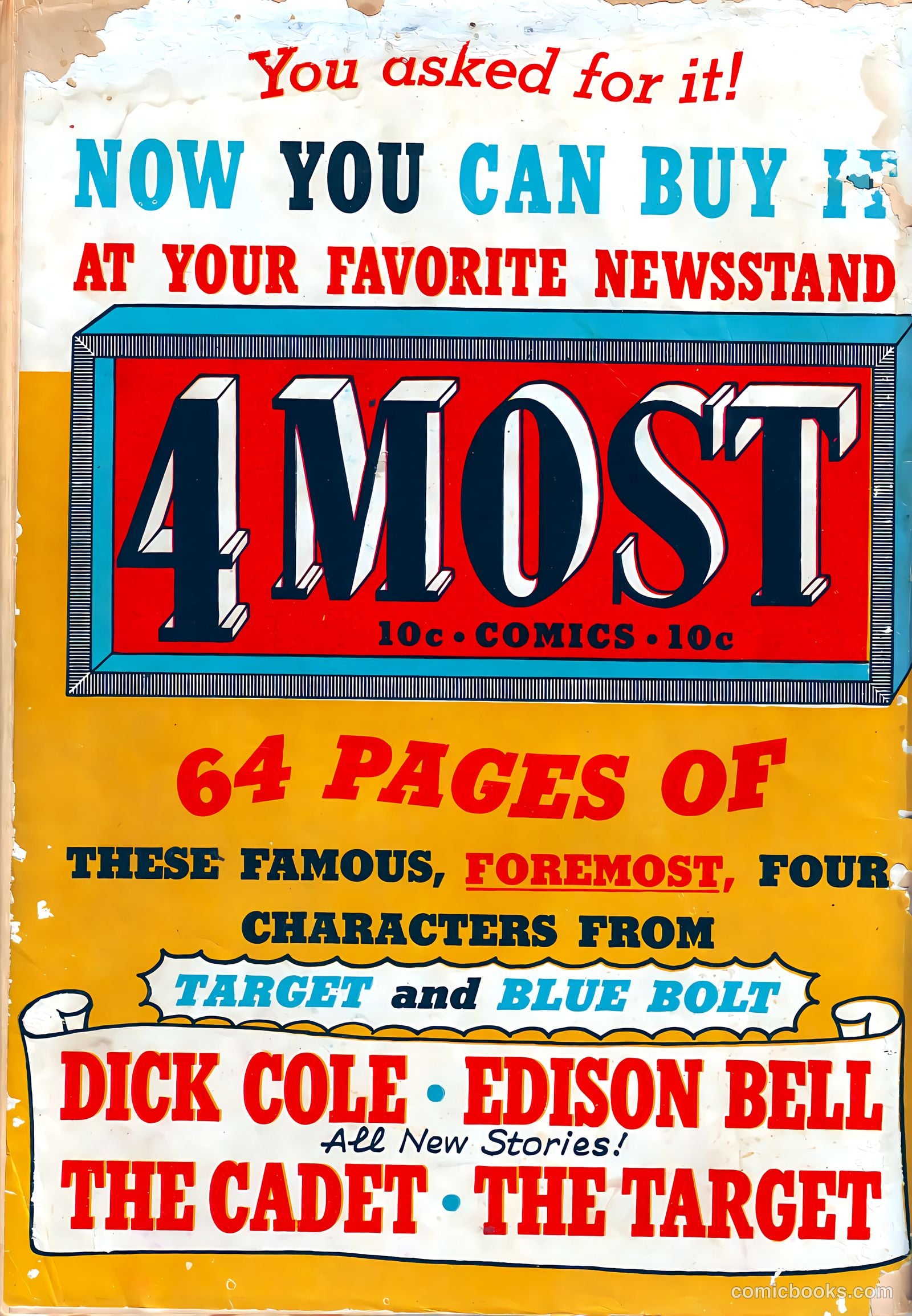 Target Comics #1 (1942) — page 68 of 69