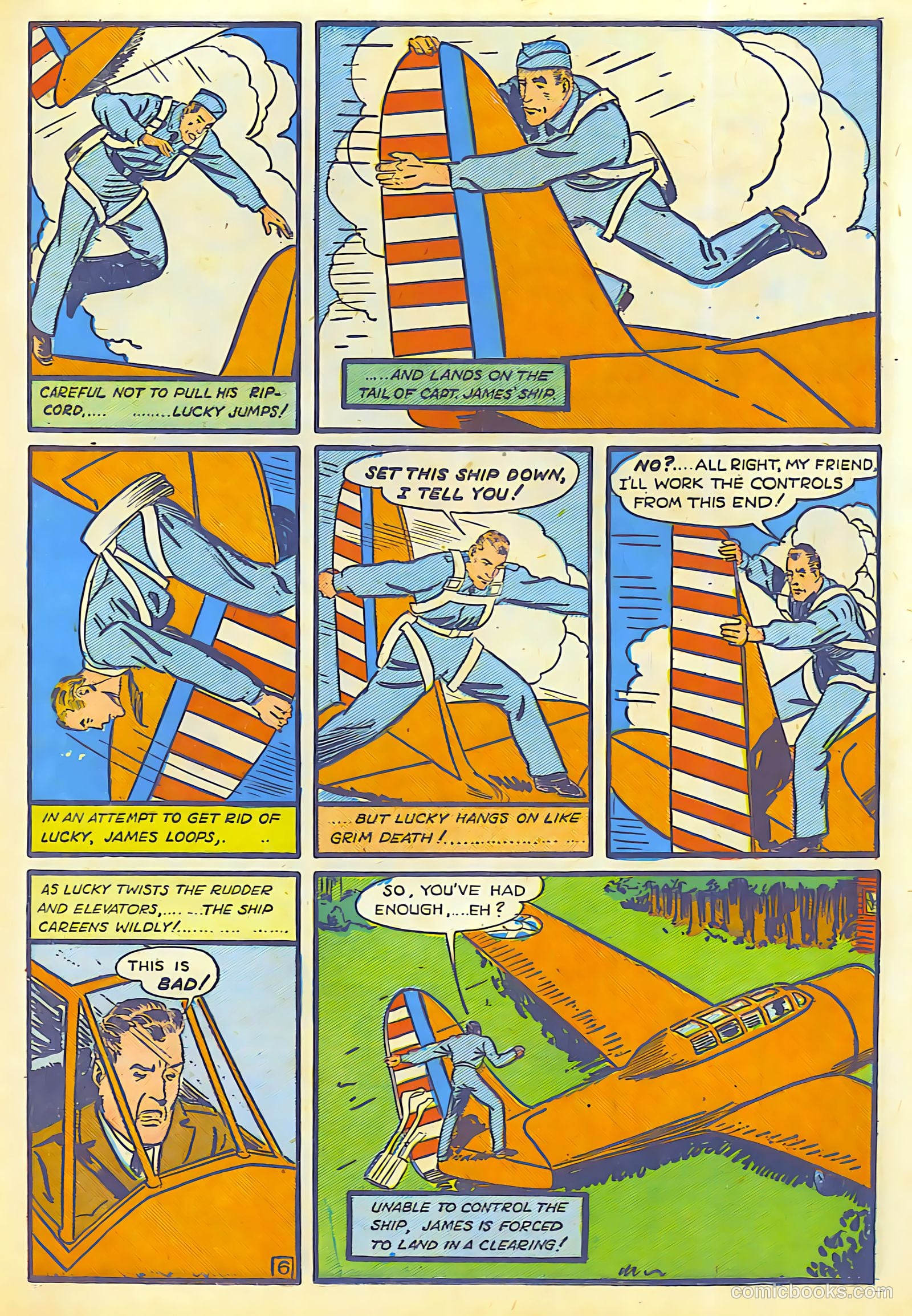 Target Comics #4 (1940) — page 21 of 68