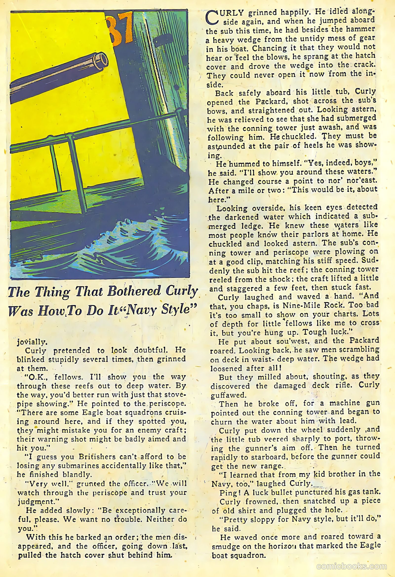 Target Comics #4 (1940) — page 35 of 68