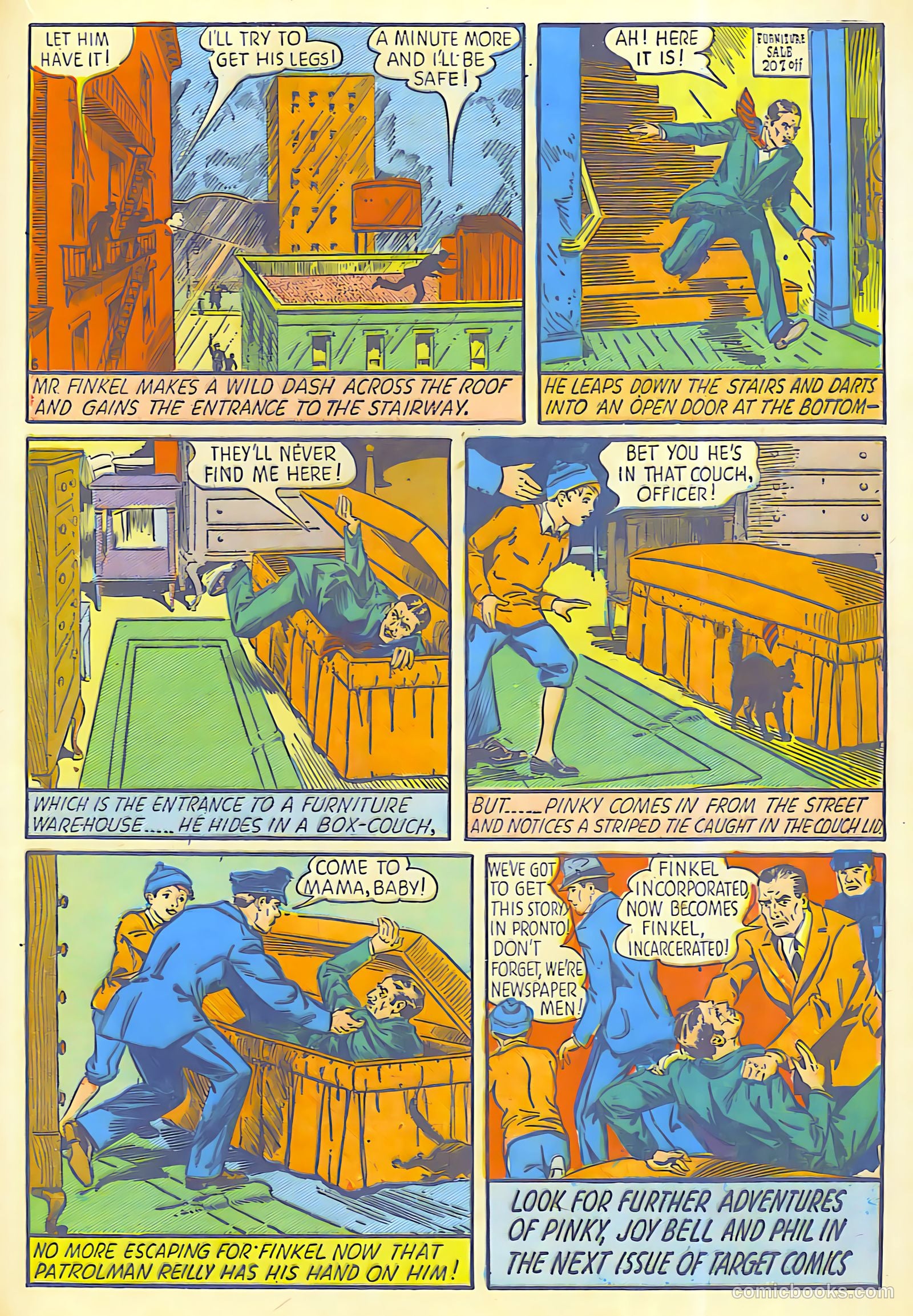 Target Comics #4 (1940) — page 41 of 68