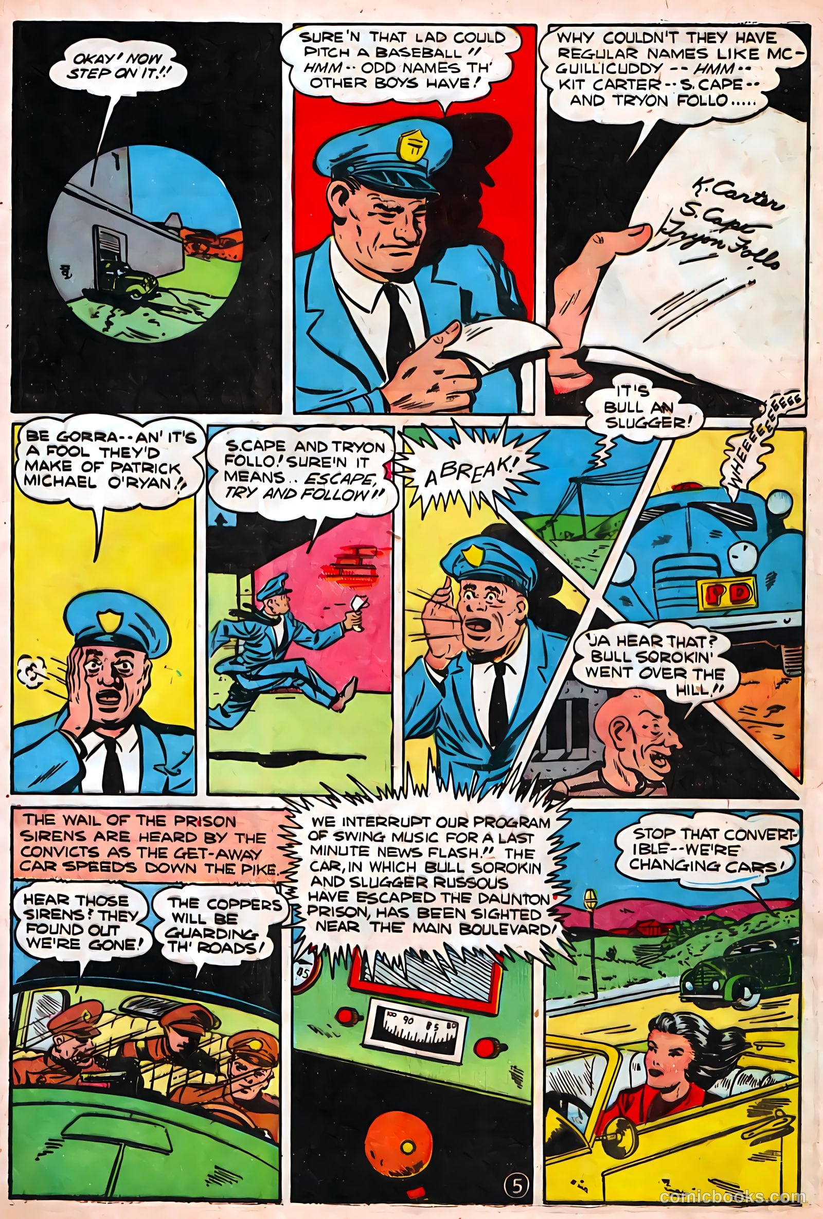 Target Comics #5 (1944) — page 25 of 53