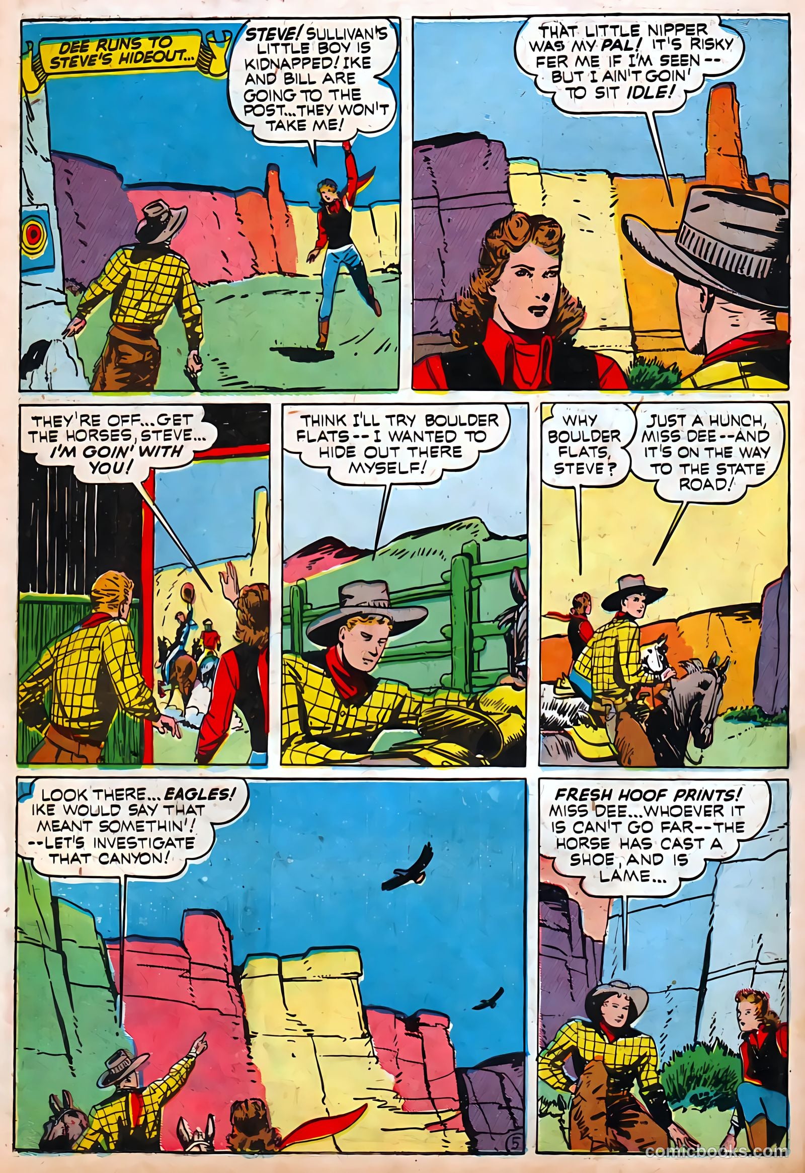 Target Comics #5 (1944) — page 50 of 53