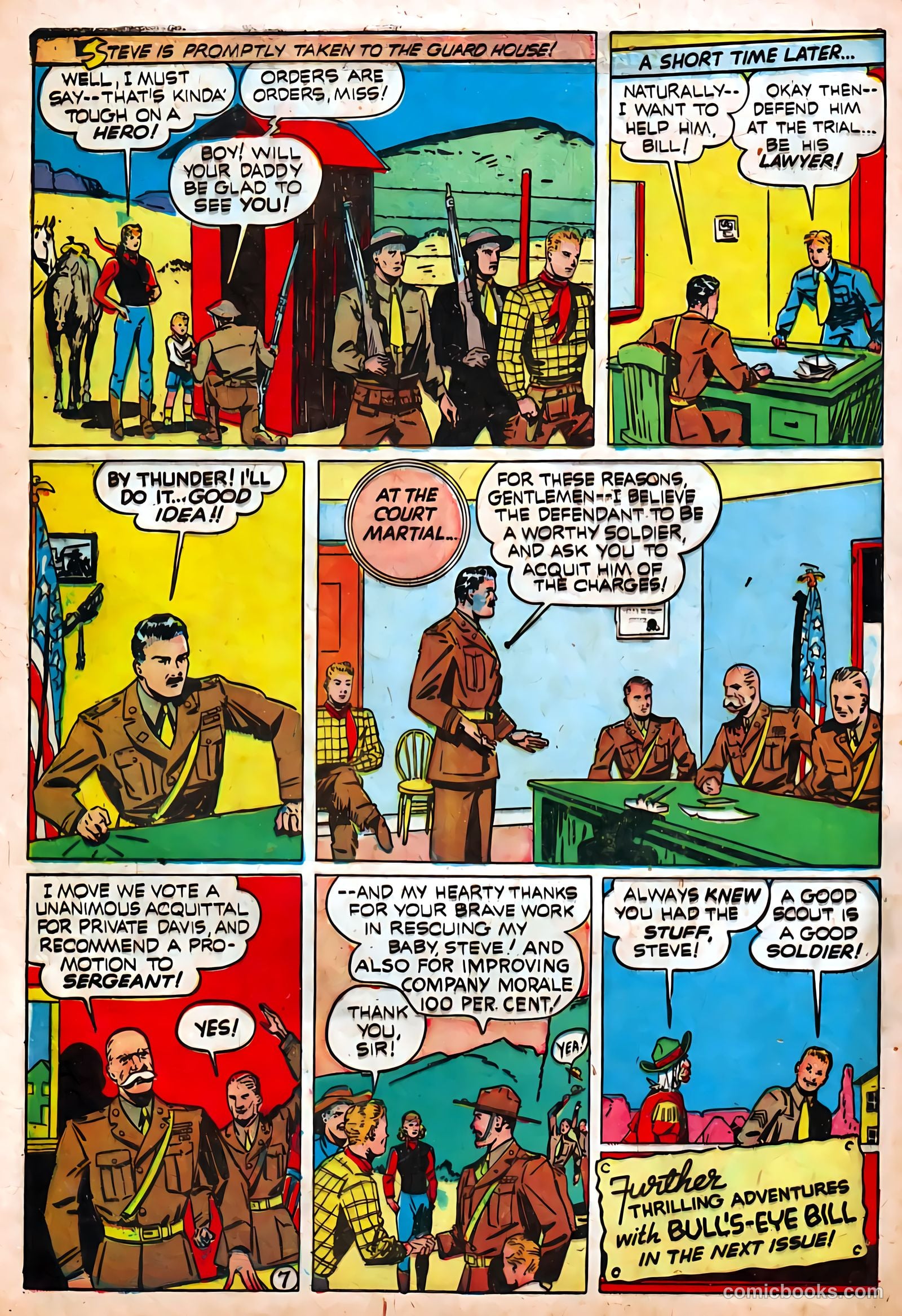 Target Comics #5 (1944) — page 52 of 53