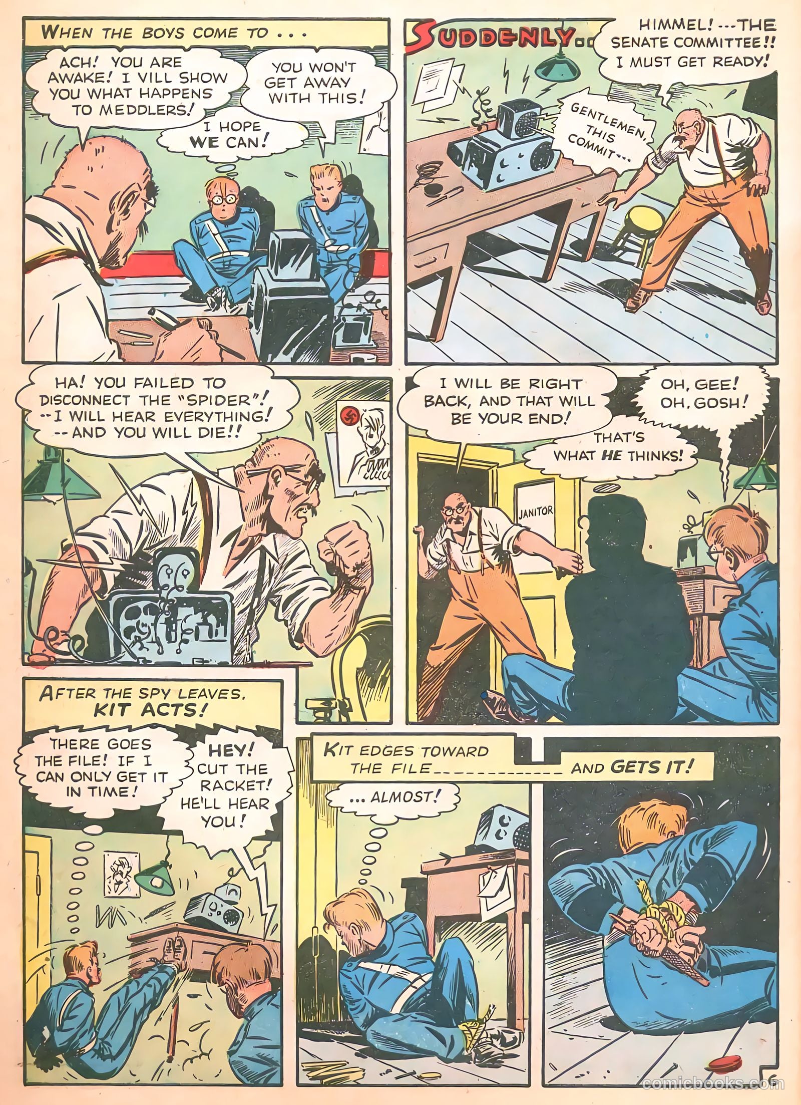 Target Comics #7 (1942) — page 8 of 68