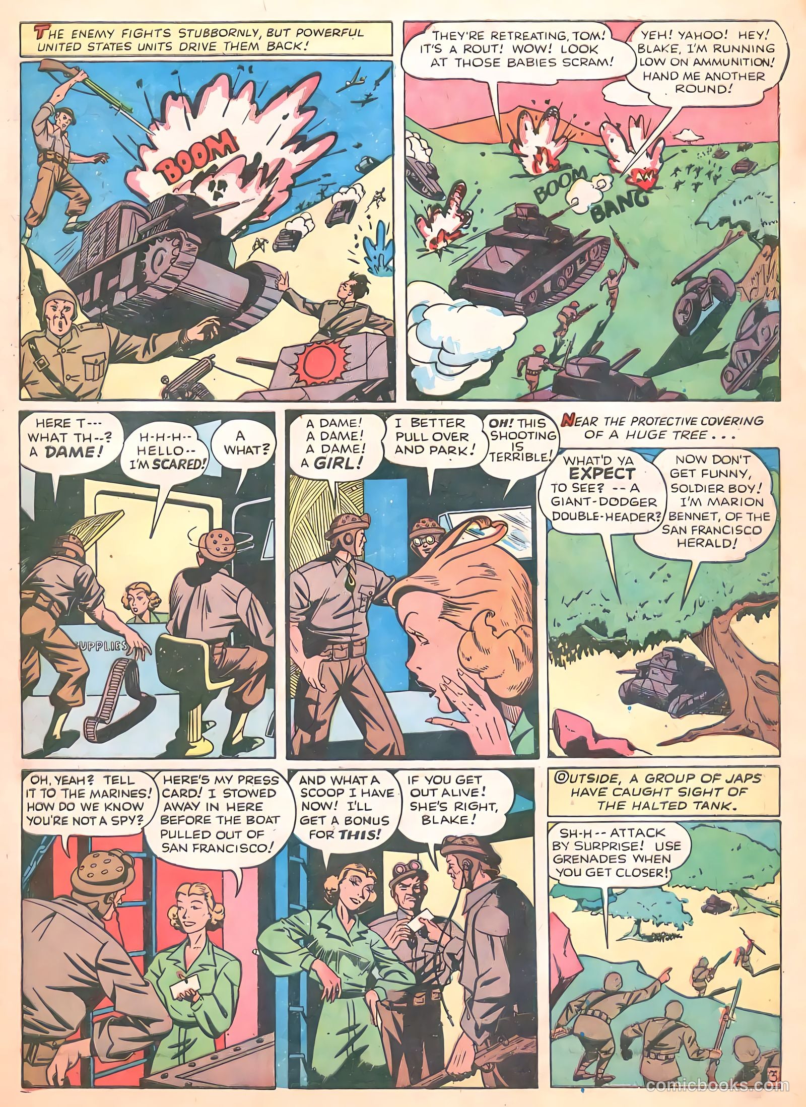 Target Comics #7 (1942) — page 17 of 68