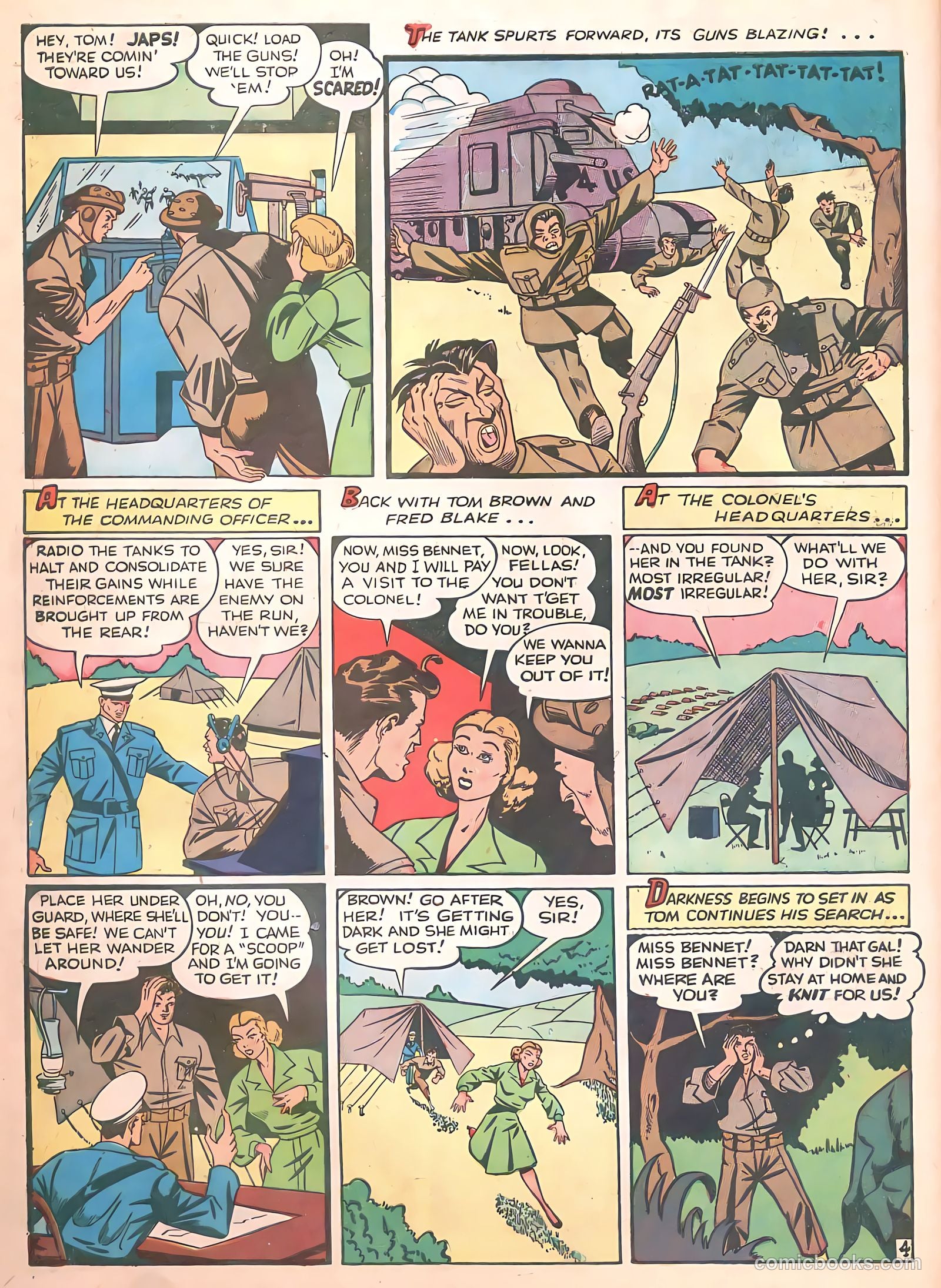 Target Comics #7 (1942) — page 18 of 68