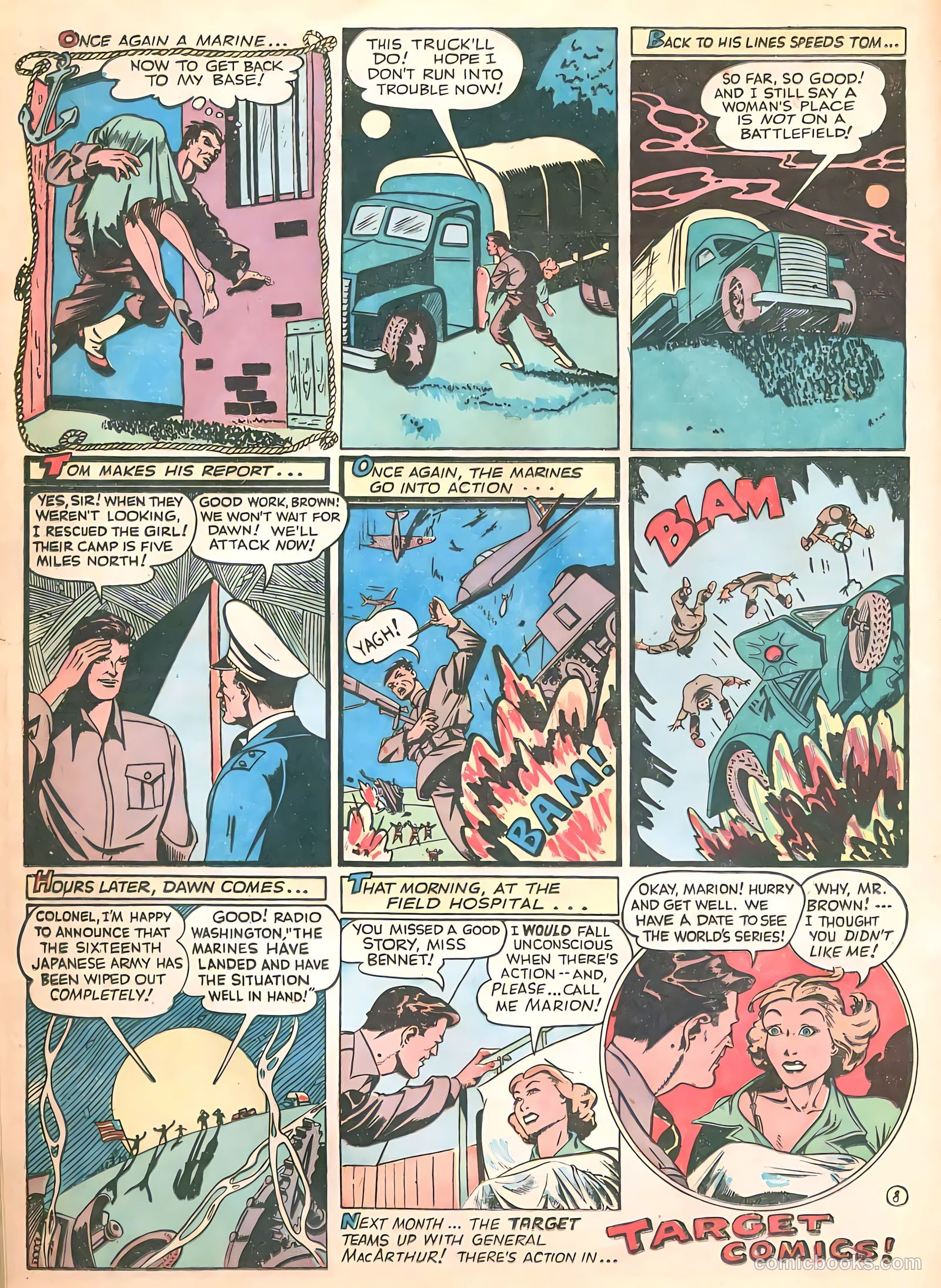 Target Comics #7 (1942) — page 22 of 68