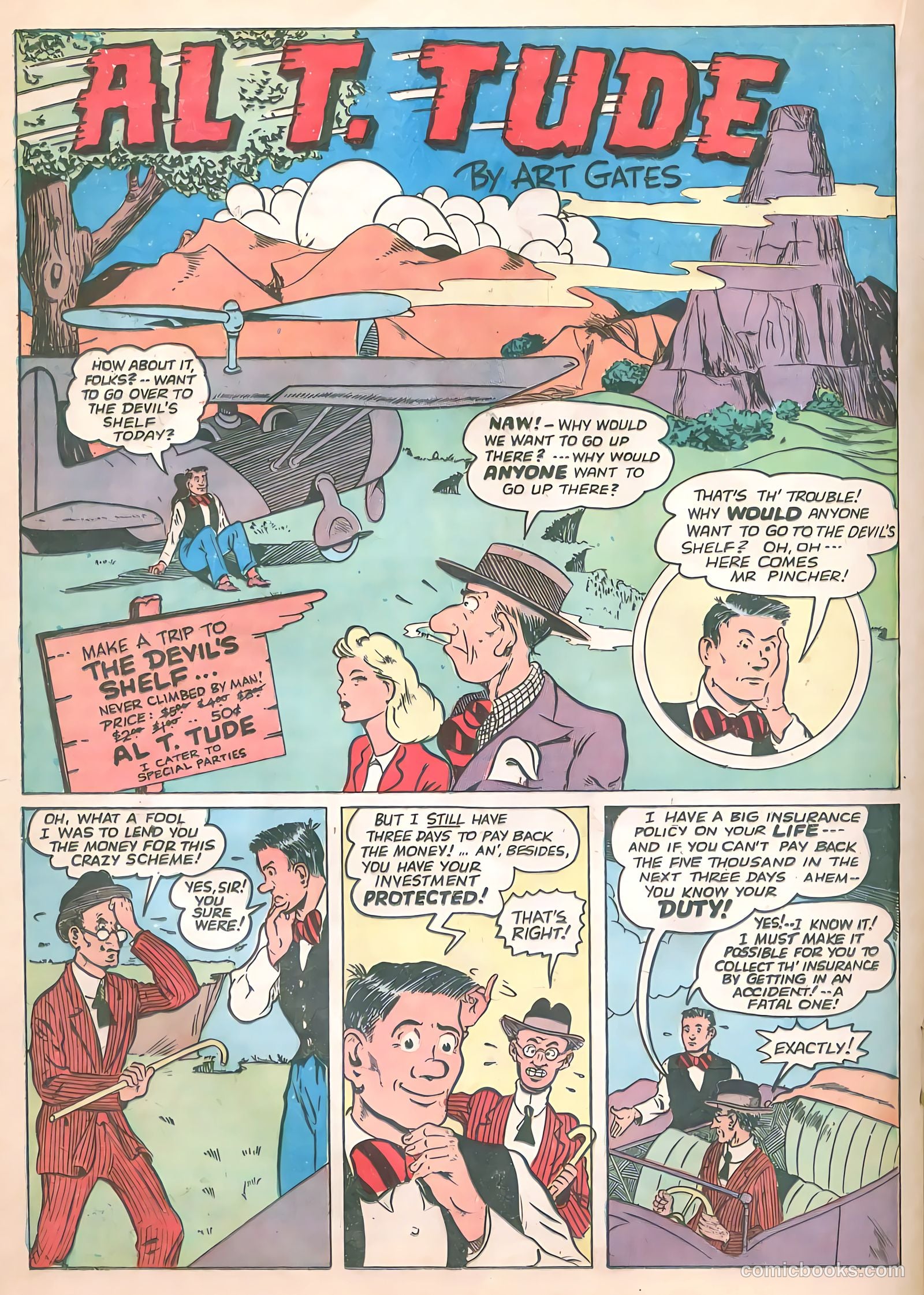 Target Comics #7 (1942) — page 36 of 68