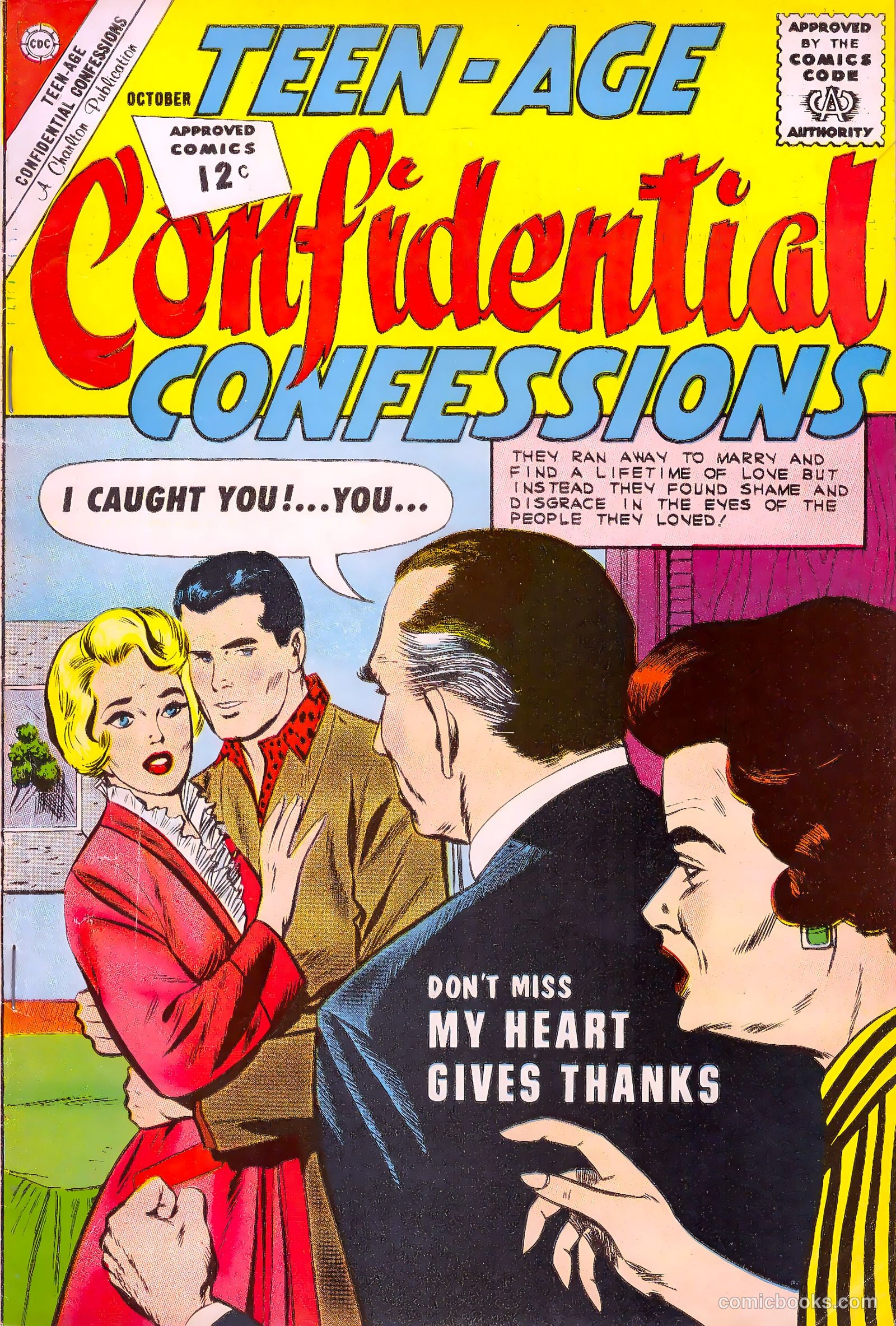 Teen-Age Confidential Confessions #14 cover