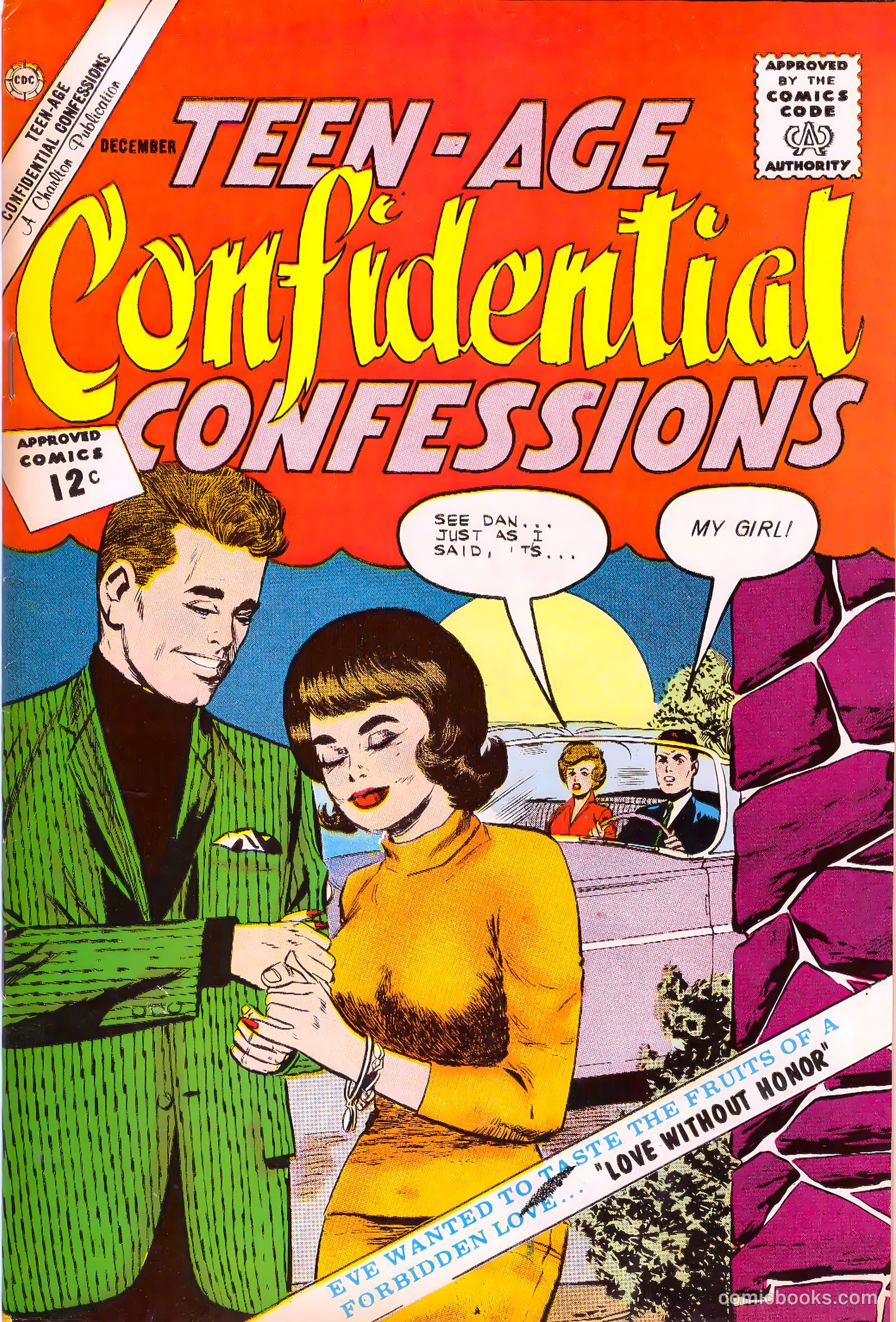 Teen-Age Confidential Confessions #15 cover