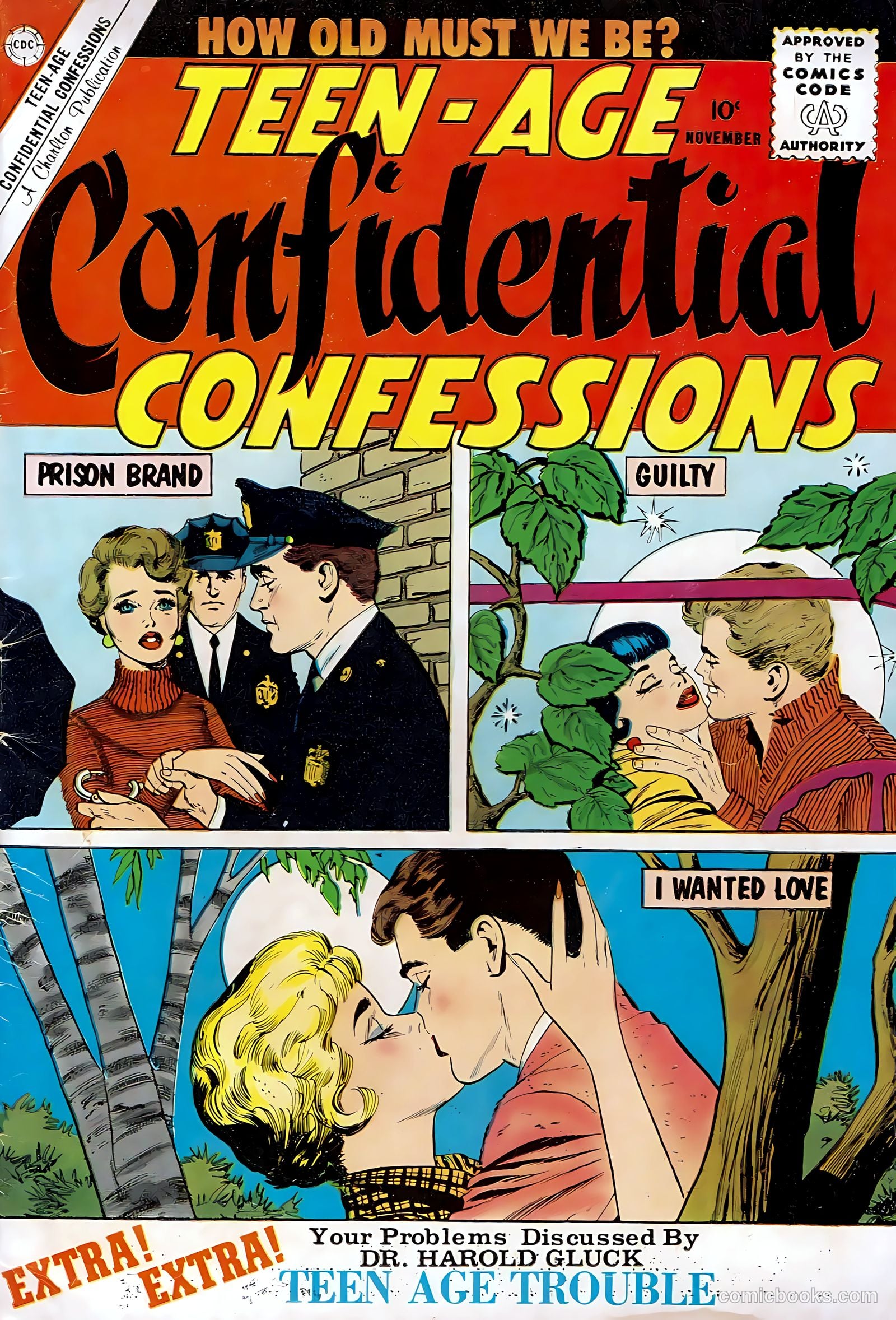 Teen-Age Confidential Confessions #3 cover
